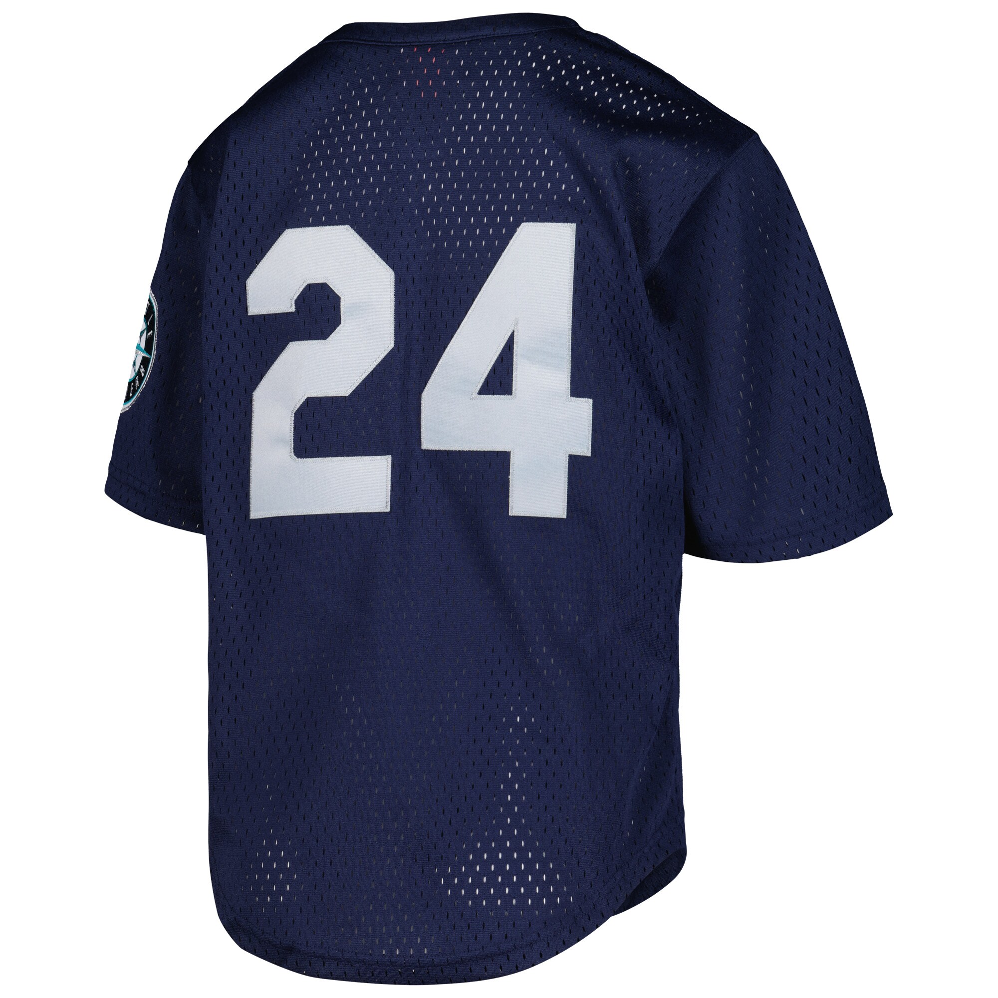 Seattle Mariners Ken Griffey Jr. Mitchell Ness Navy Cooperstown Collection Mesh Batting Practice MLB Jersey Youth