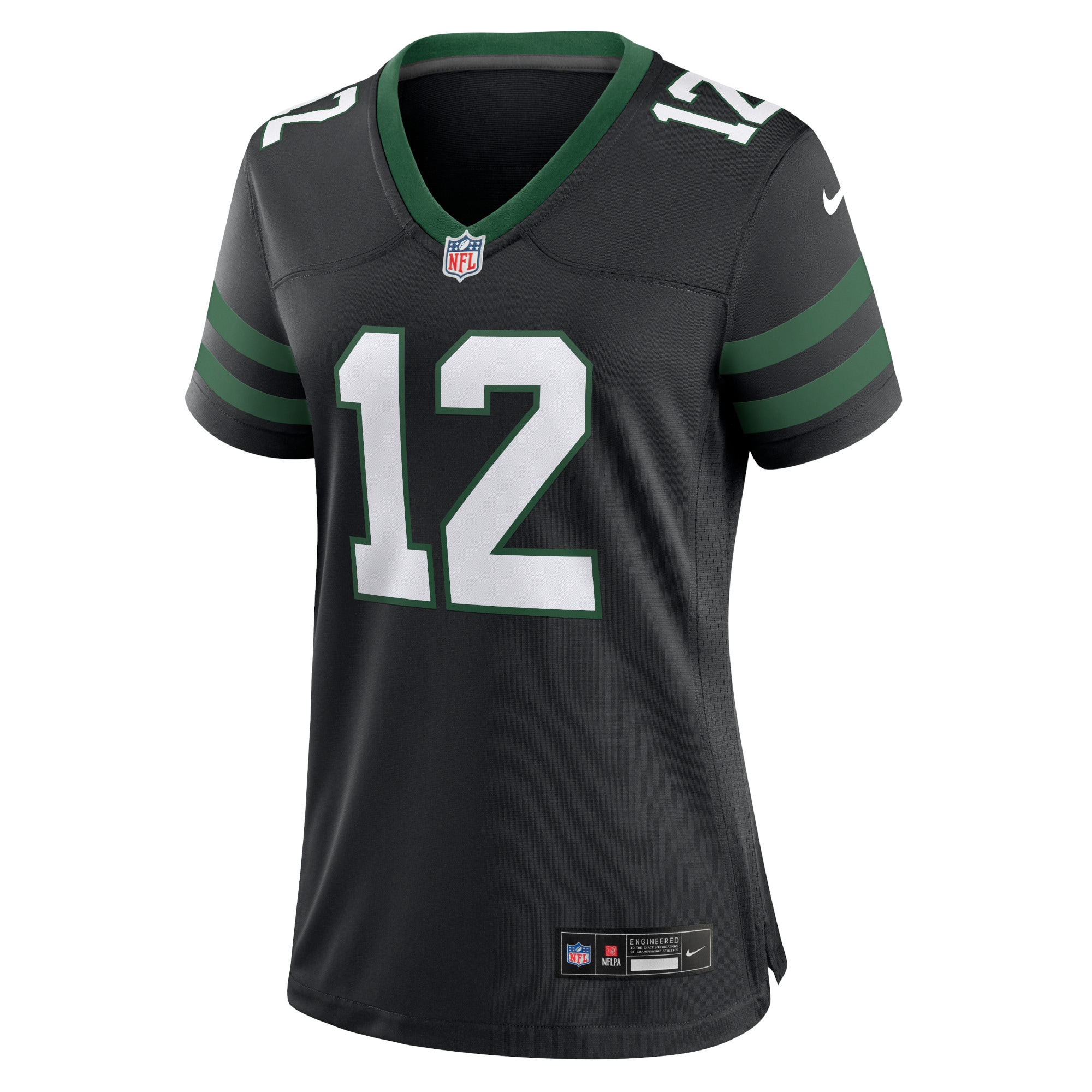 New York Jets Joe Namath Legacy Black Retired Player Alternate Game NFL Jersey Women's