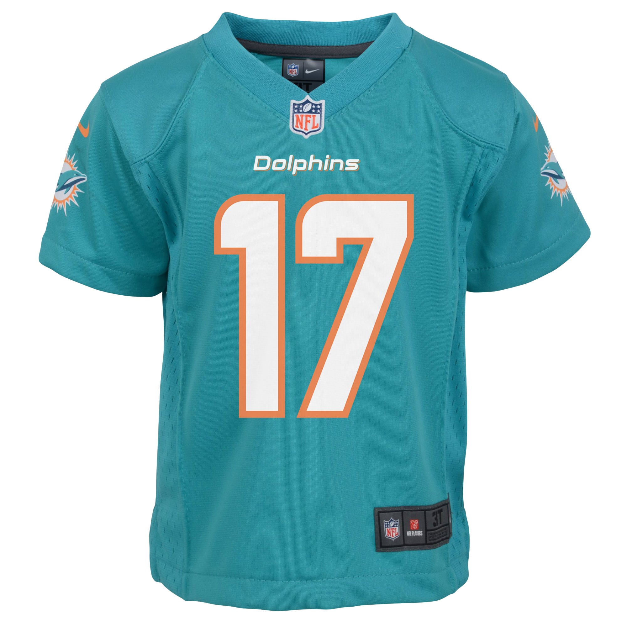 Preschool Miami Dolphins Jaylen Waddle Aqua Game NFL Jersey Men's