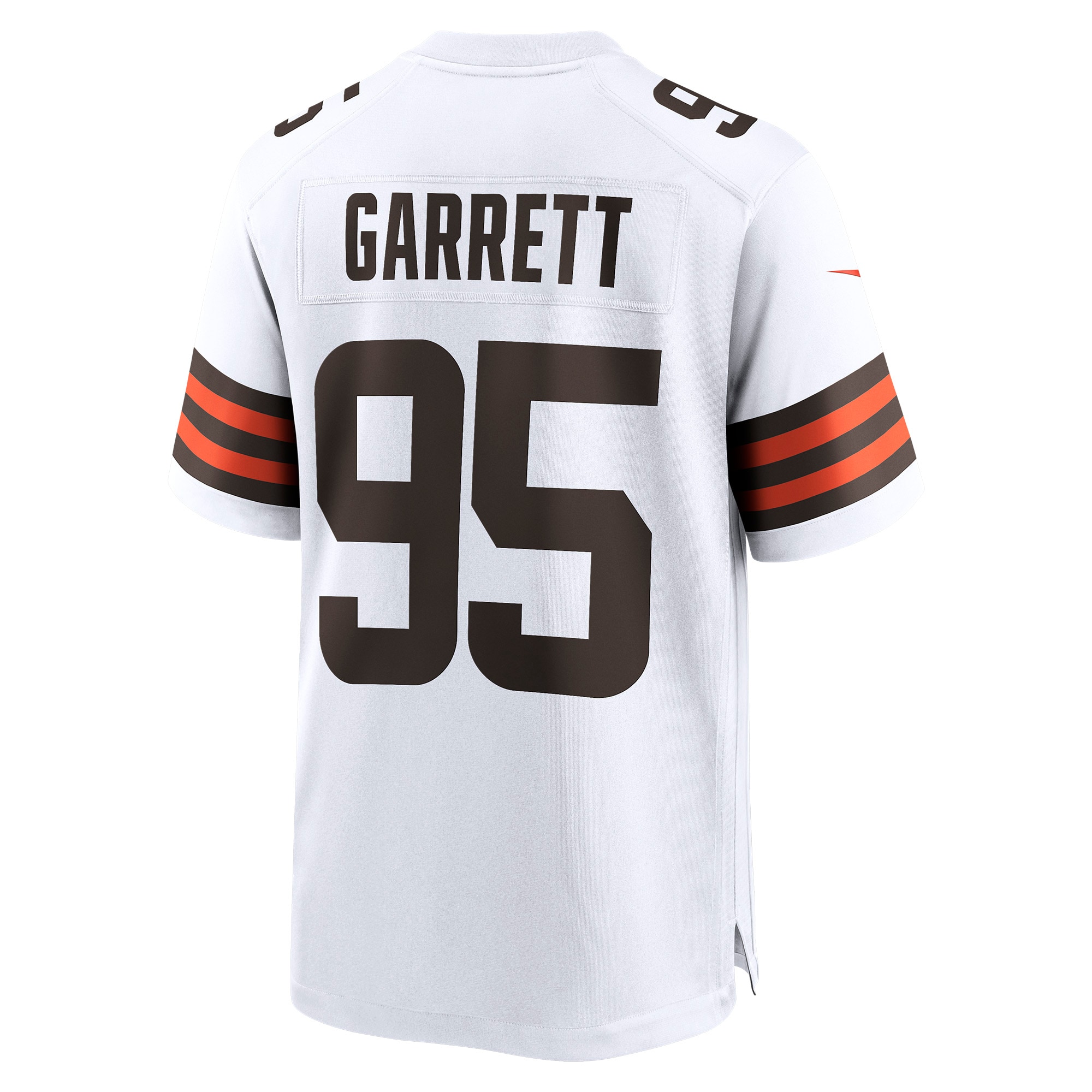 Cleveland Browns Myles Garrett White Away Game NFL Jersey Men's
