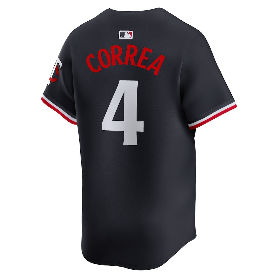 Carlos Correa 4 Minnesota Twins Alternate Limited Navy MLB Jersey Men's