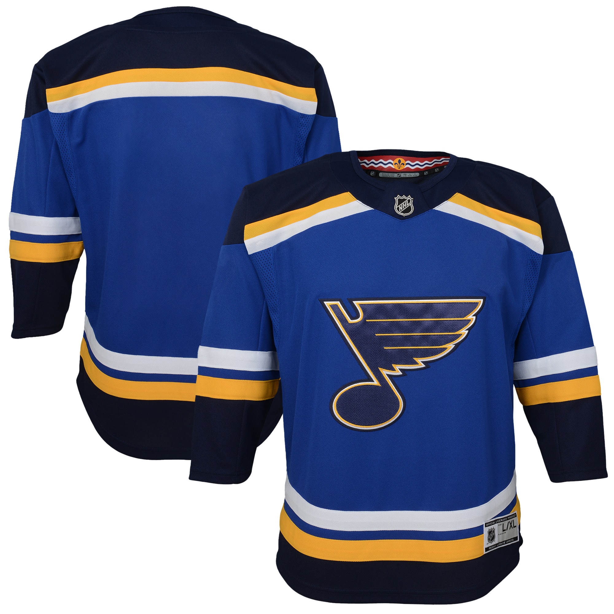 St. Louis Blues Blue Home Premier NHL Jersey Youth