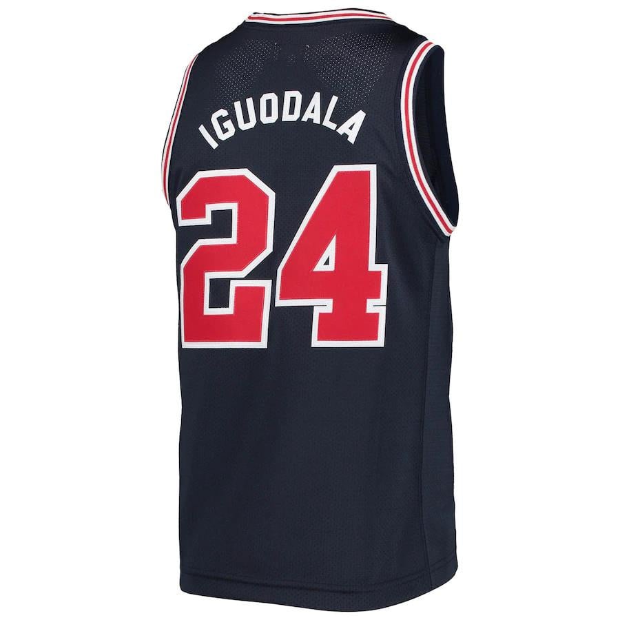 Andre Iguodala Arizona Wildcats Original Retro Commemorative Classic Navy NCAA Jersey Men's