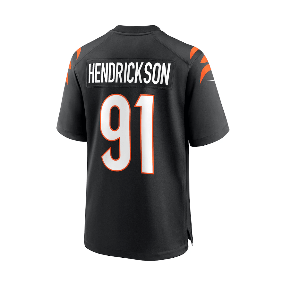 Trey Hendrickson 91 Cincinnati Bengals 2025 Pro Bowl Patch Game Black NFL Jersey Men's