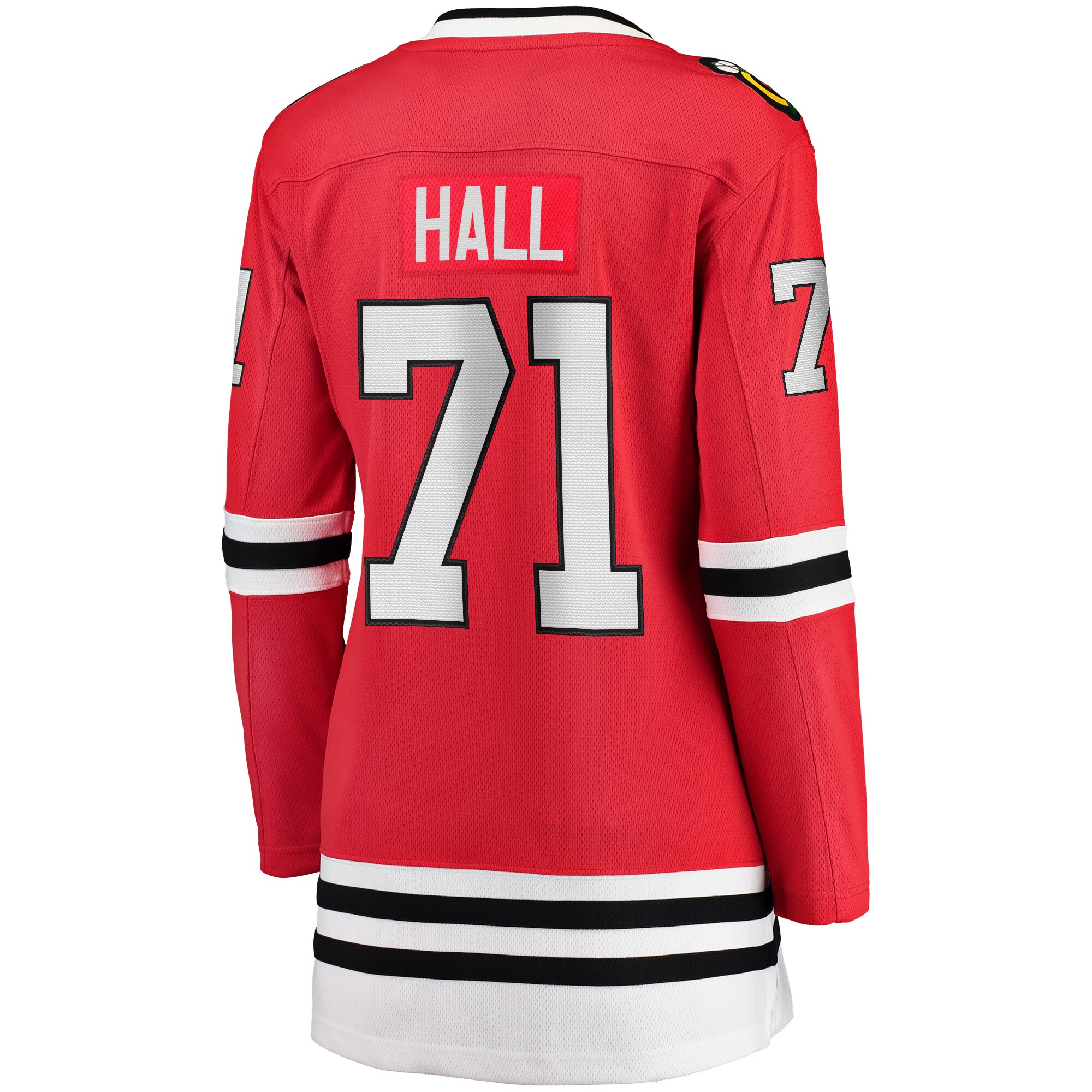 Chicago Blackhawks Taylor Hall Red Home Breakaway Player NHL Jersey Women's