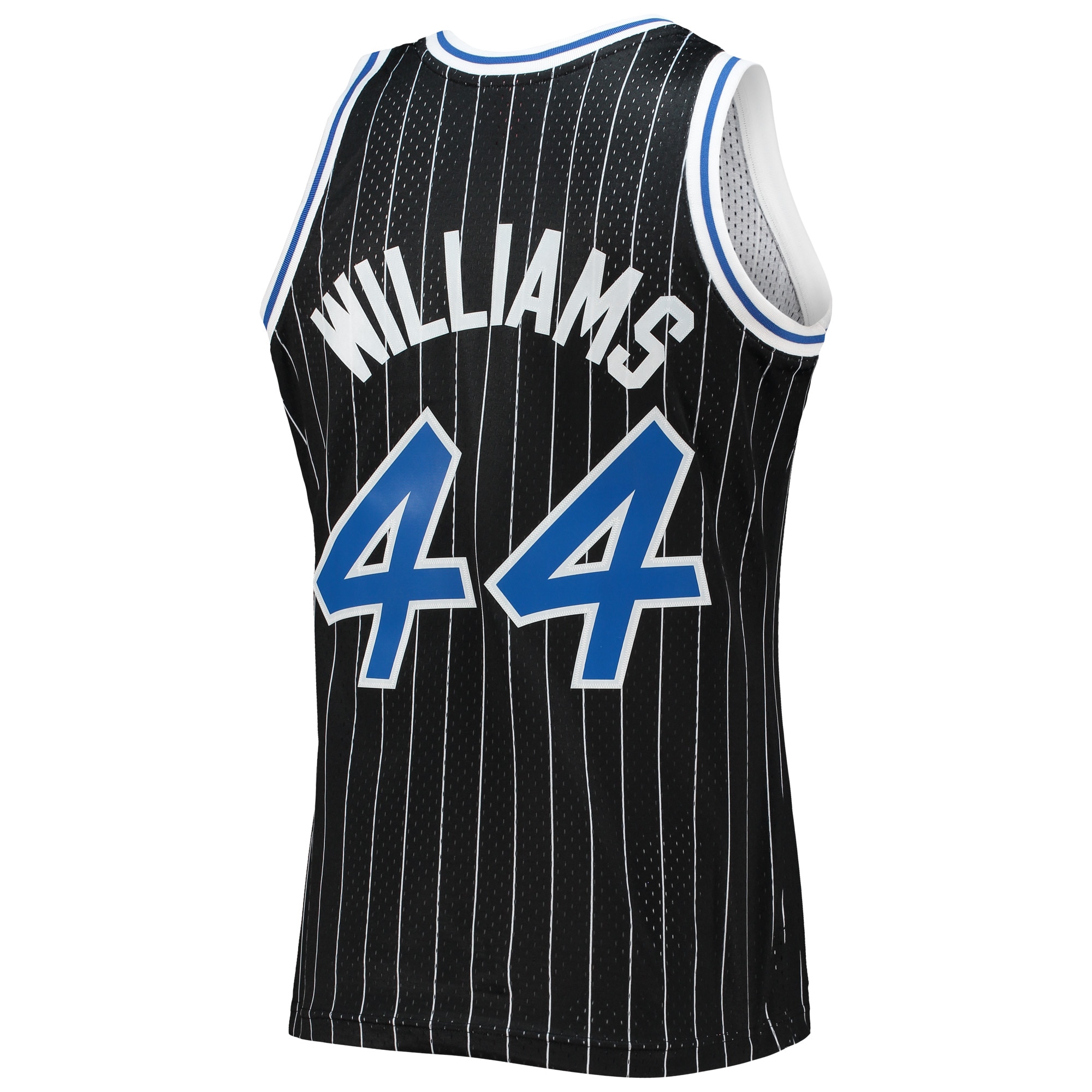Mitchell Ness Jason Williams Black Orlando Magicc 2009-10 Hardwood Classics Swingman NBA Jersey Men's