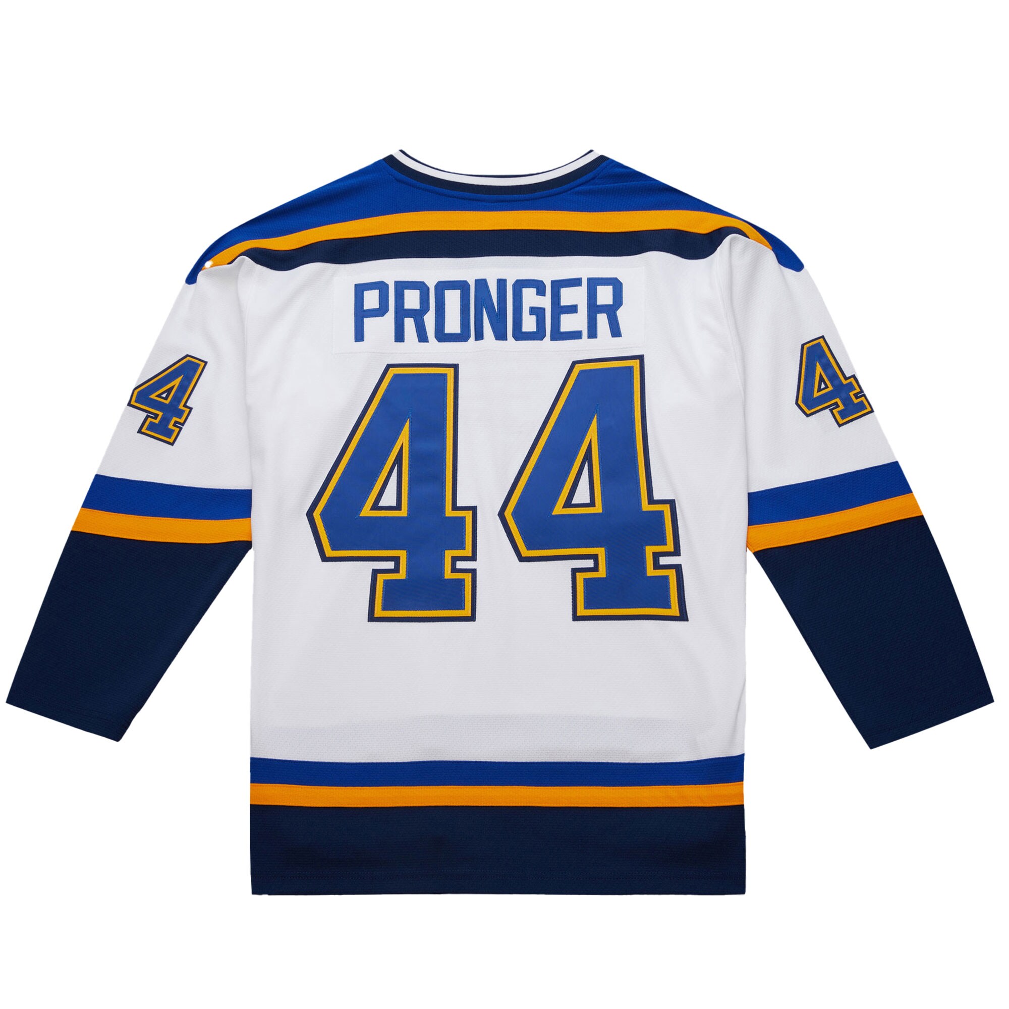 St. Louis Blues Chris Pronger White 1999-00 Power Play NHL Jersey Men's