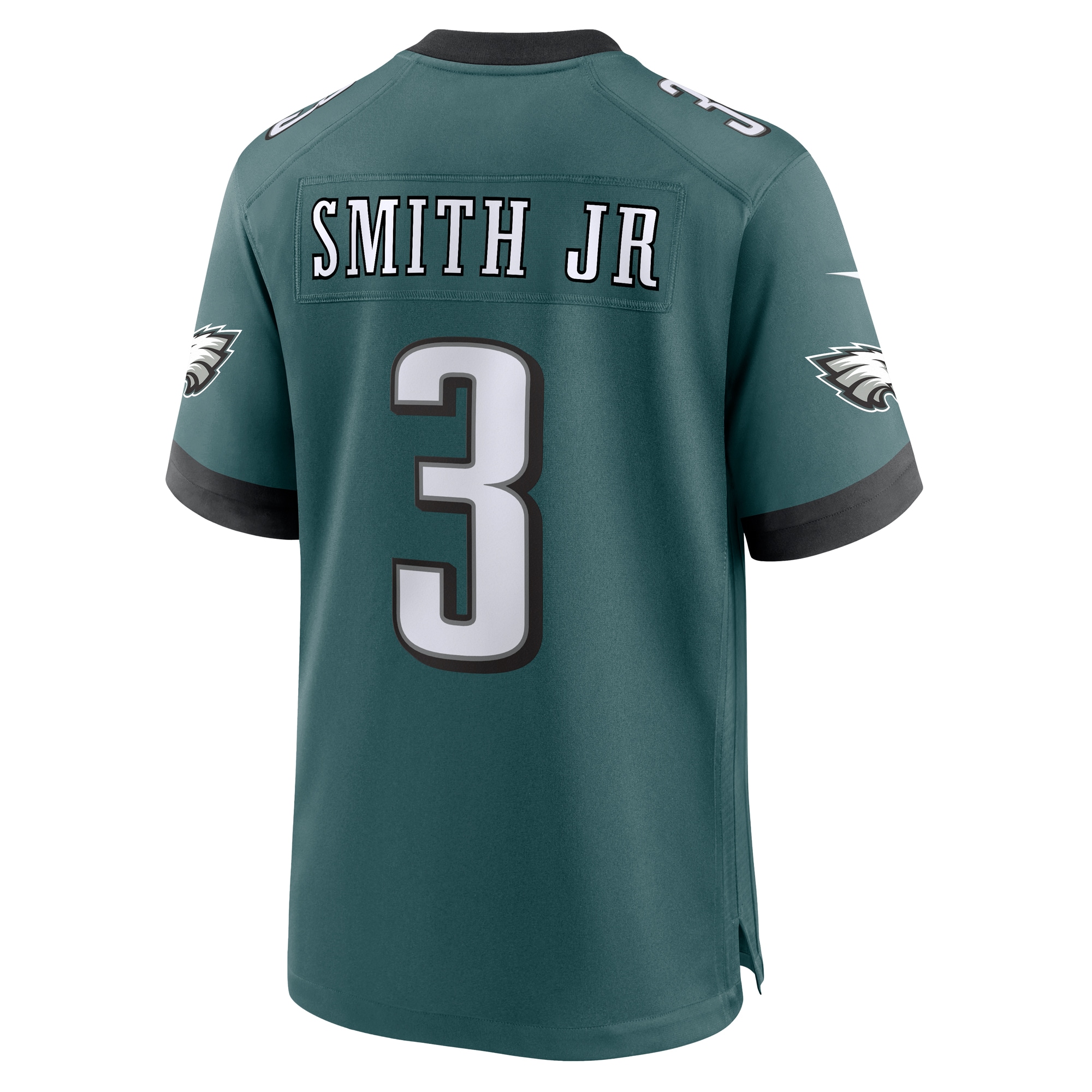 Philadelphia Eagles Nolan Smith Midnight Green Super Bowl LIX Game Player NFL Jersey Men's