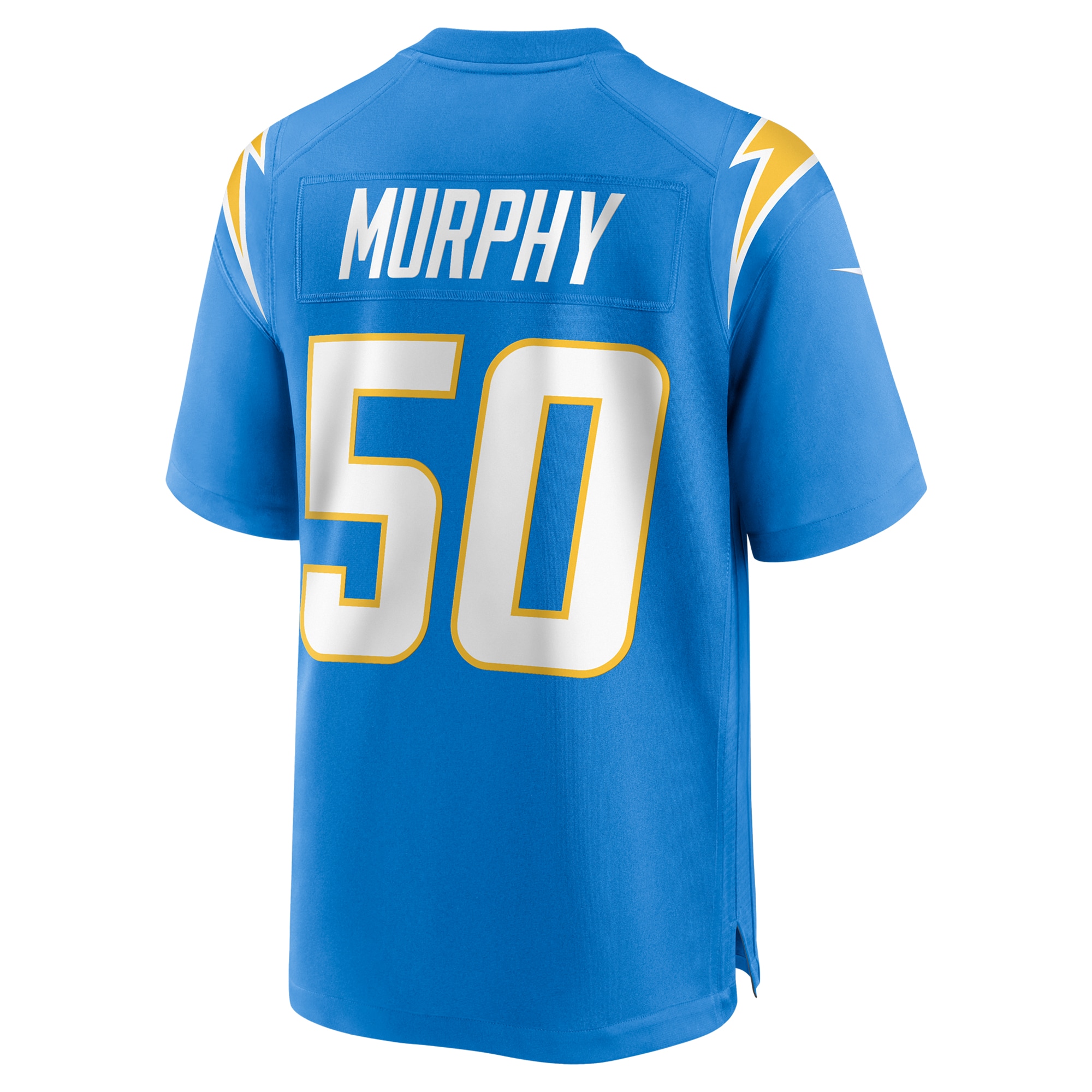 Los Angeles Chargers Caleb Murphy Powder Blue Team Game NFL Jersey Men's