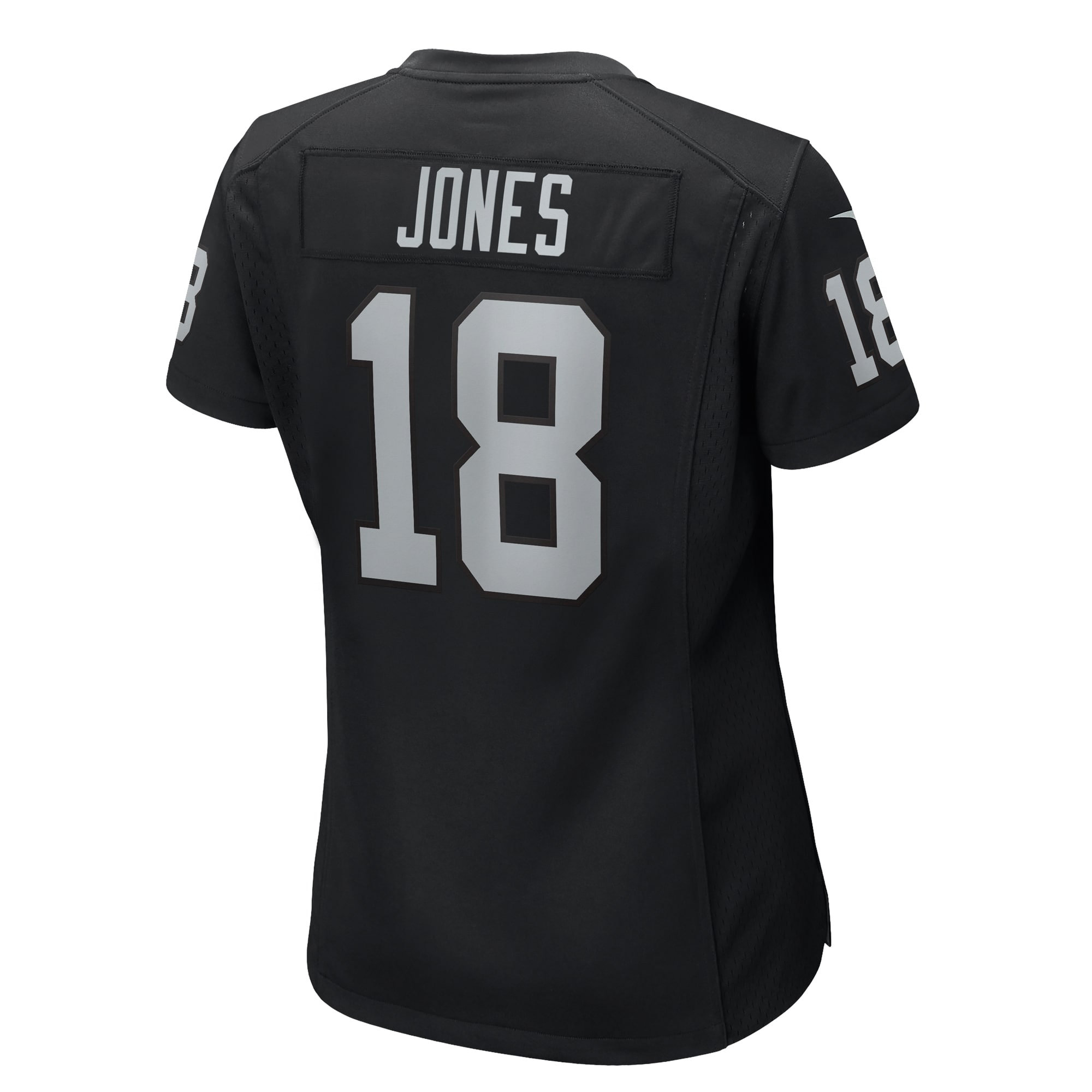 Las Vegas Raiders Jack Jones Black Game NFL Jersey Women's