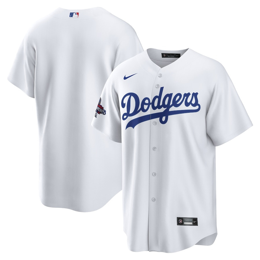 Los Angeles Dodgers 2024 World Series Champions Home Player White MLB Jersey Men's