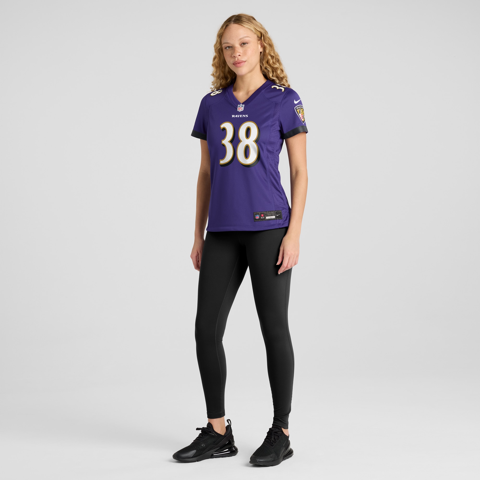 Baltimore Ravens Ben Mason Purple Game NFL Jersey Women's