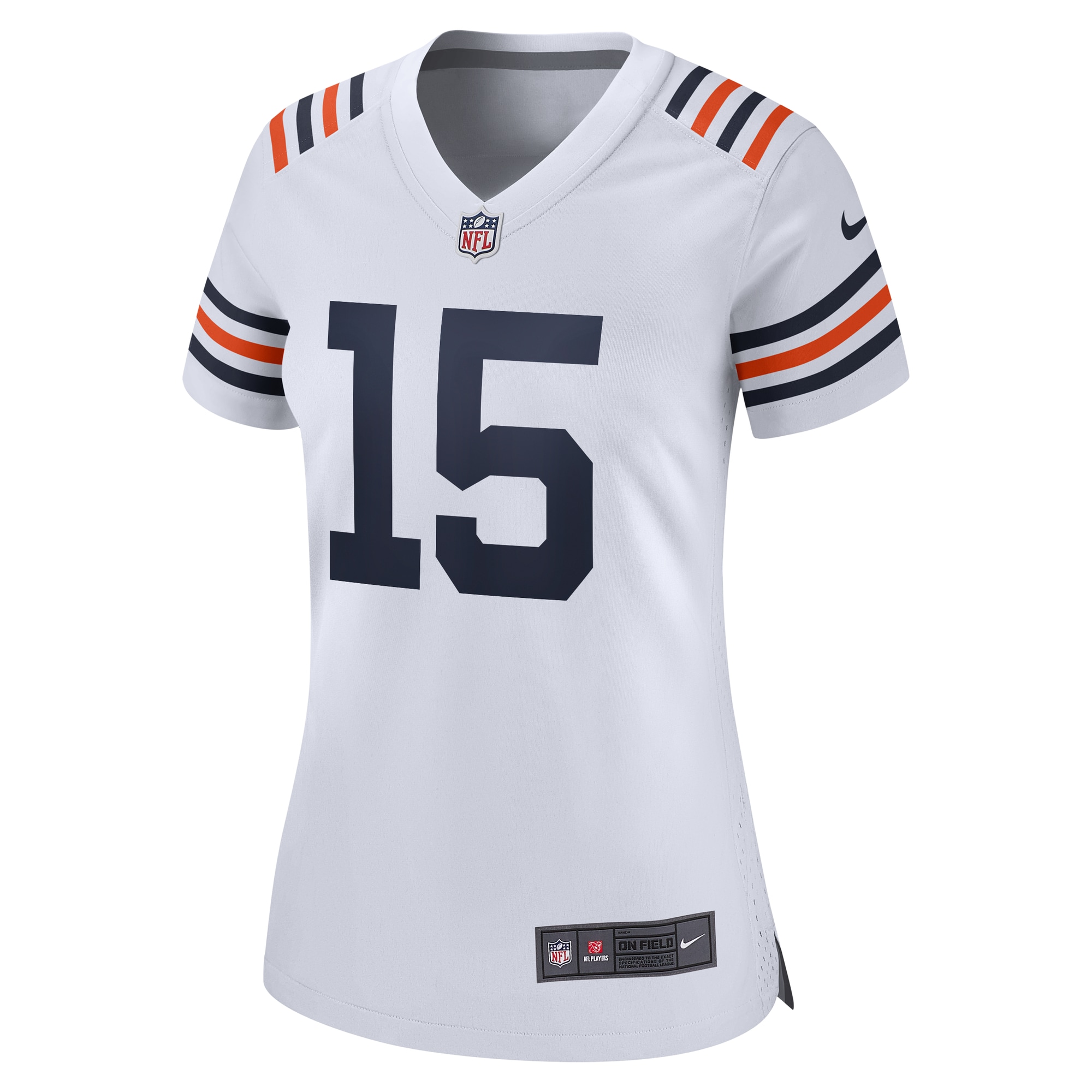 Chicago Bears Rome Odunze White Alternate Game NFL Jersey Women's