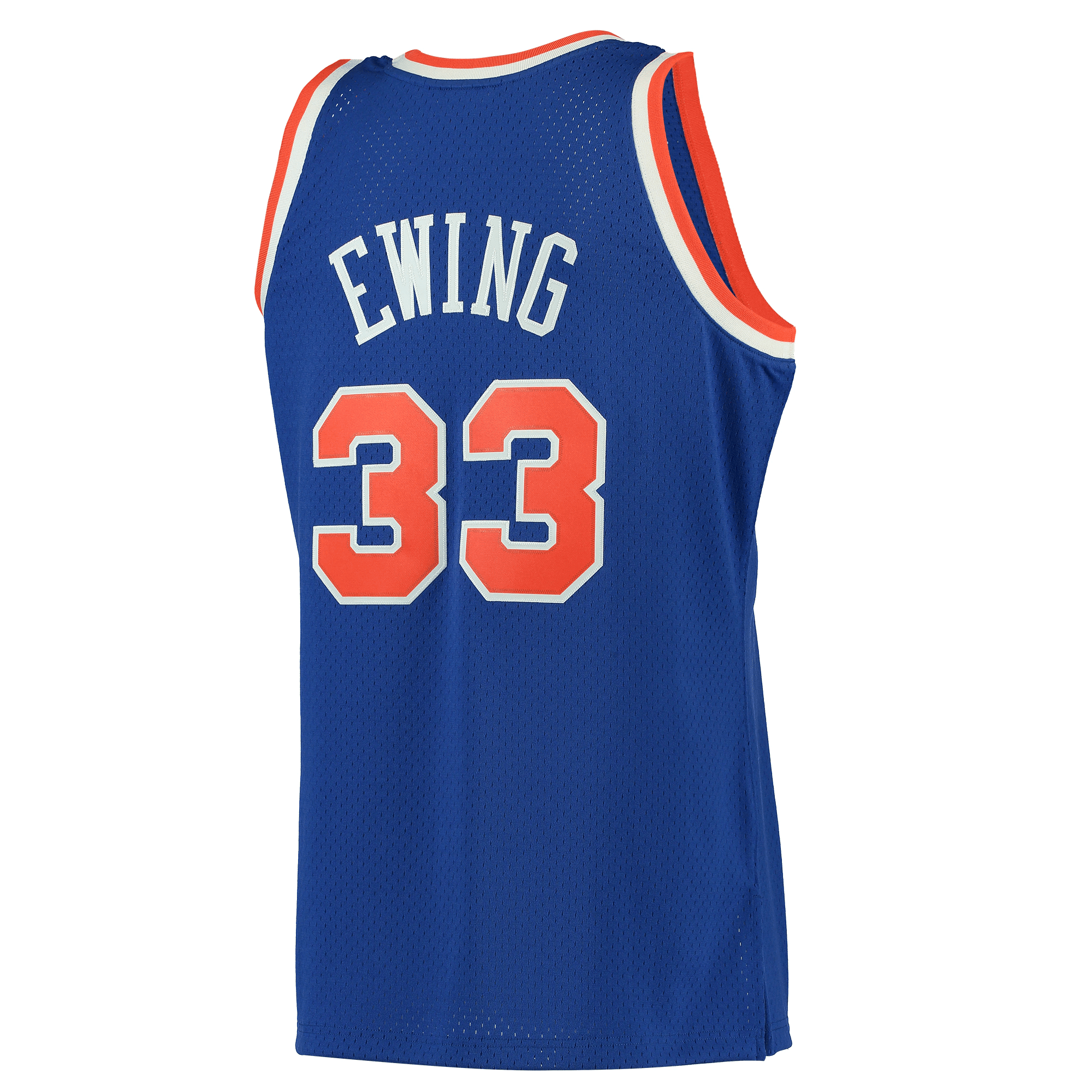 Patrick Ewing New York Knicks Mitchell Ness 1991-92 Hardwood Classics Swingman Blue NBA Jersey Men's