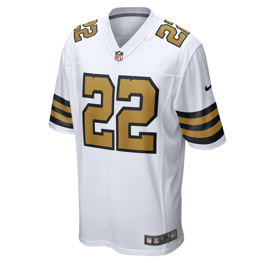 Rashid Shaheed 22 New Orleans Saints Alternate Game White NFL Jersey Men's