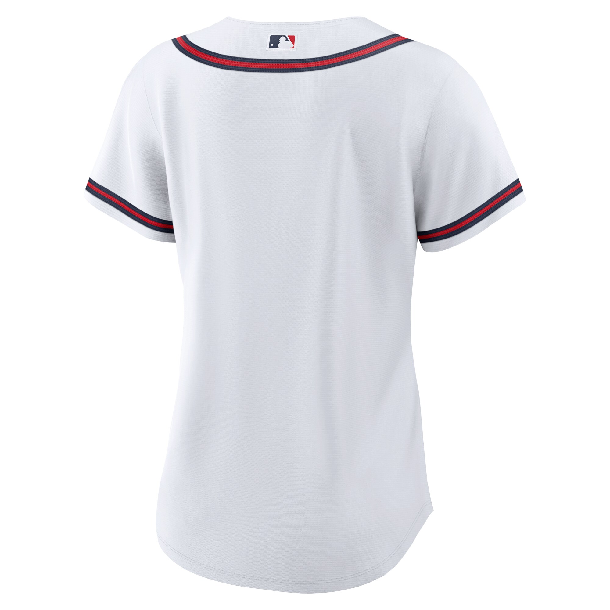 Atlanta Braves White Home Team MLB Jersey Women's