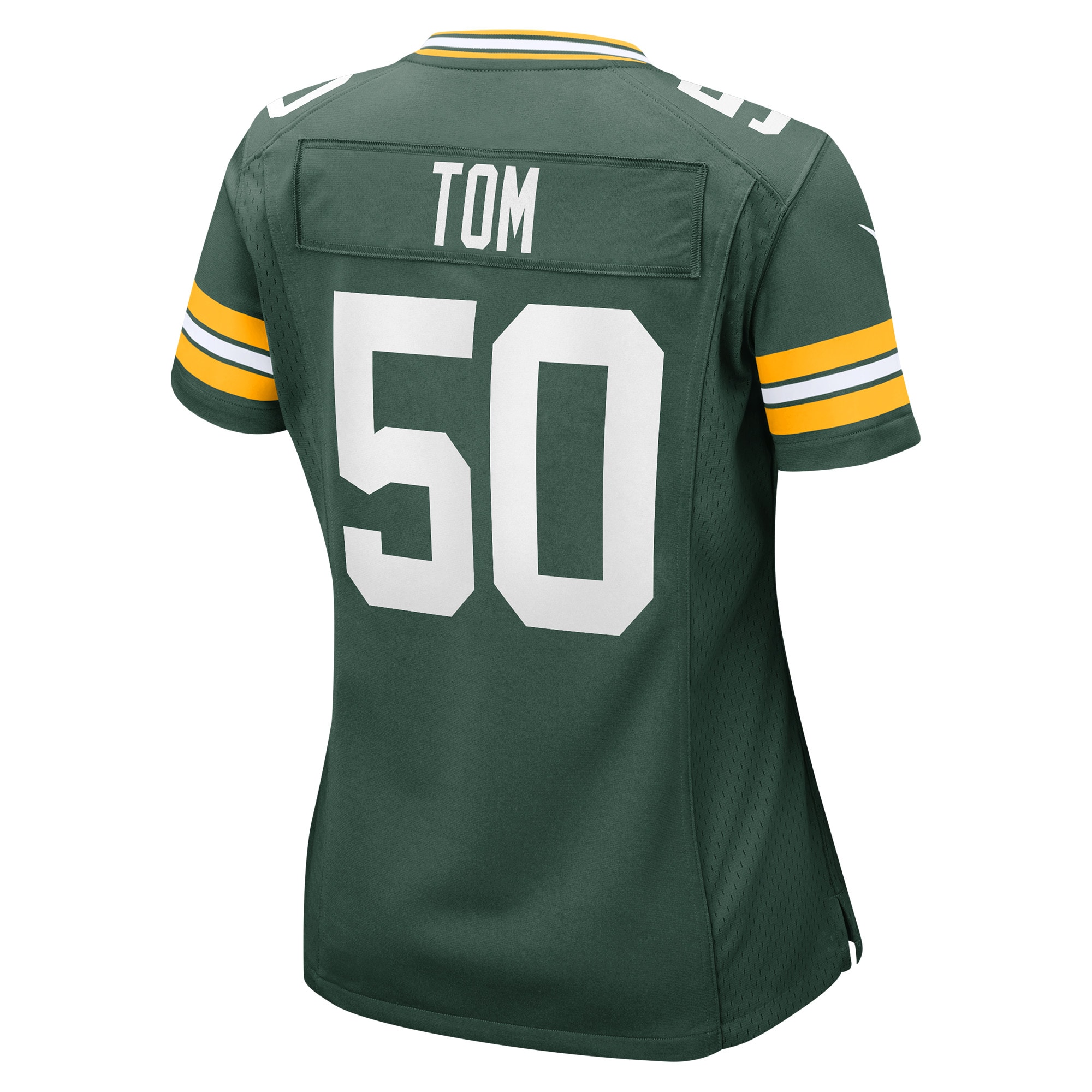 Green Bay Packers Zach Tom Green Player Game NFL Jersey Women's