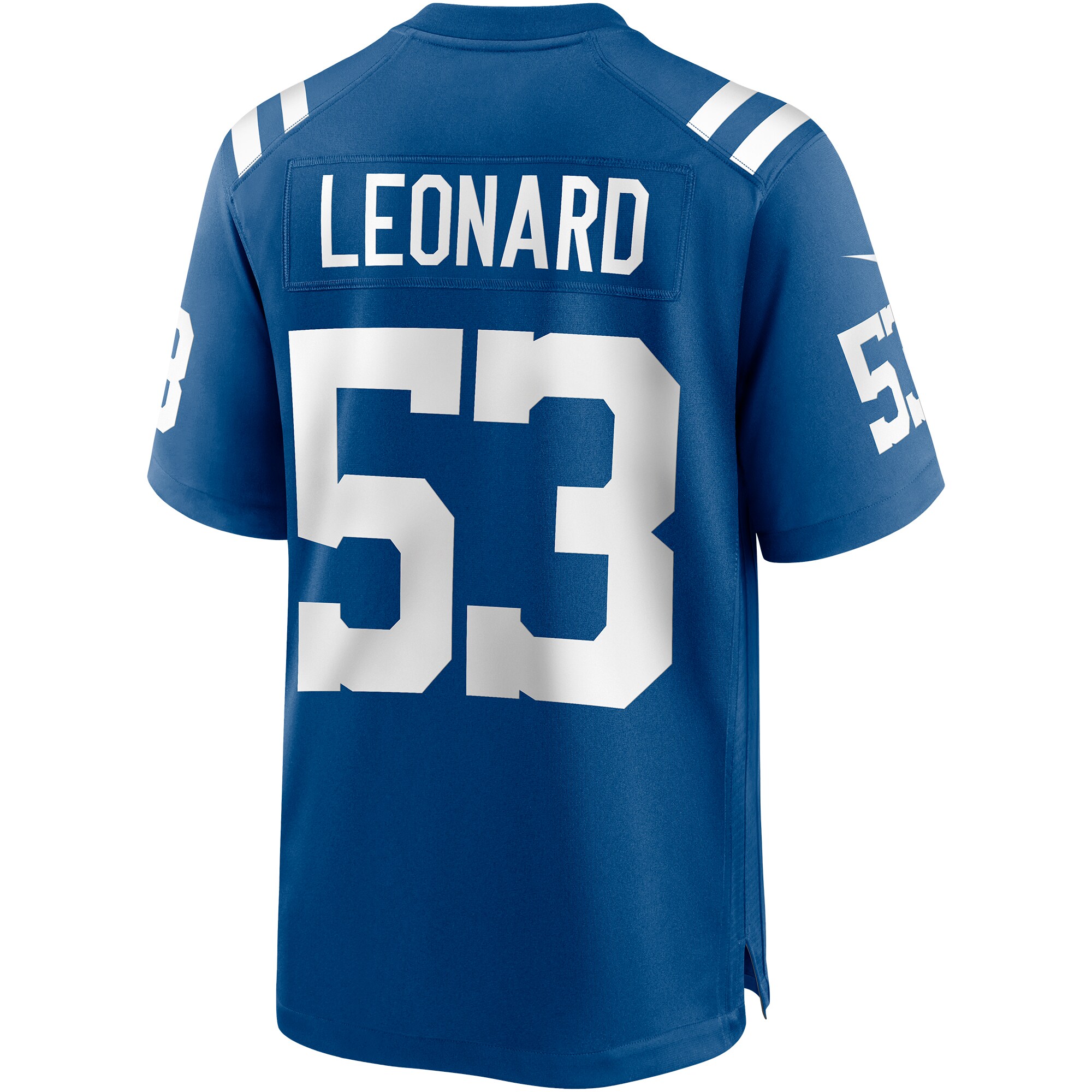 Indianapolis Colts Shaquille Leonard Royal Game NFL Jersey Men's