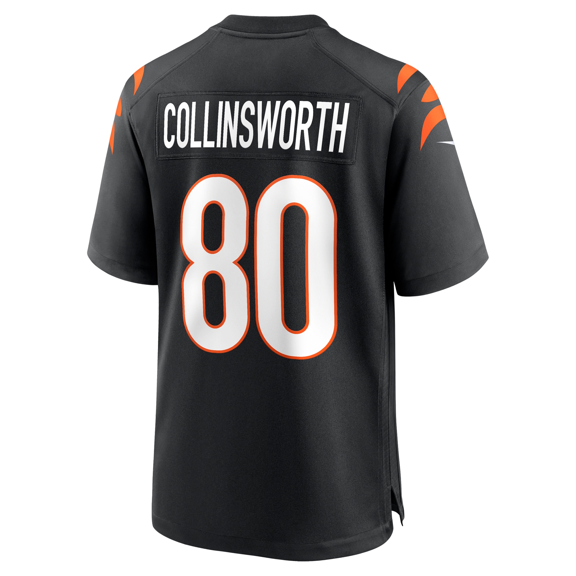 Cincinnati Bengals Cris Collinsworth Black Team Retired Player Game NFL Jersey Men's