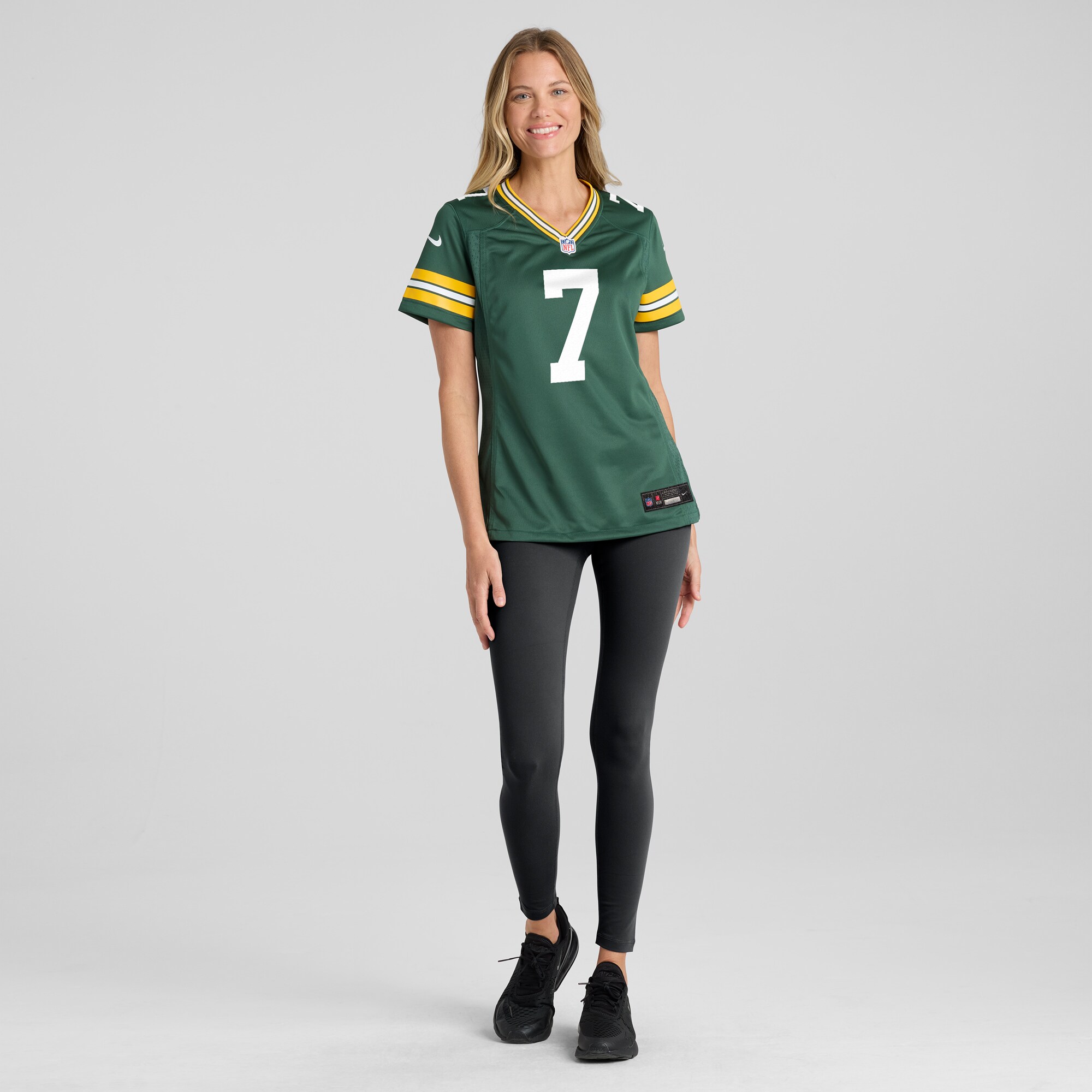 Green Bay Packers Quay Walker Green Player Game NFL Jersey Women's