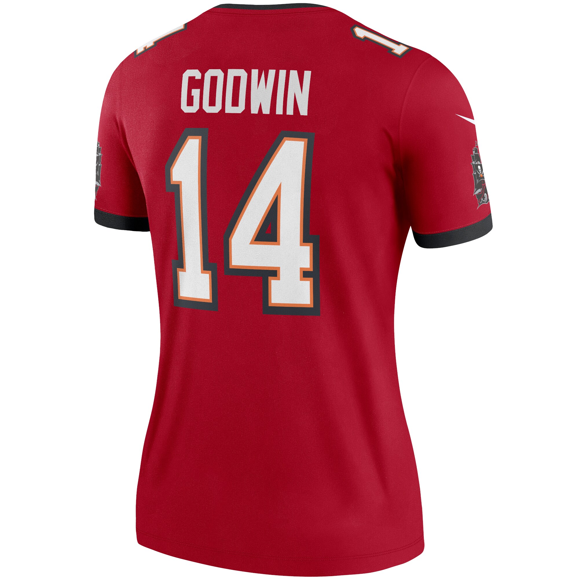 Tampa Bay Buccaneers Chris Godwin Red Legend Player Performance Top NFL Jersey Women's