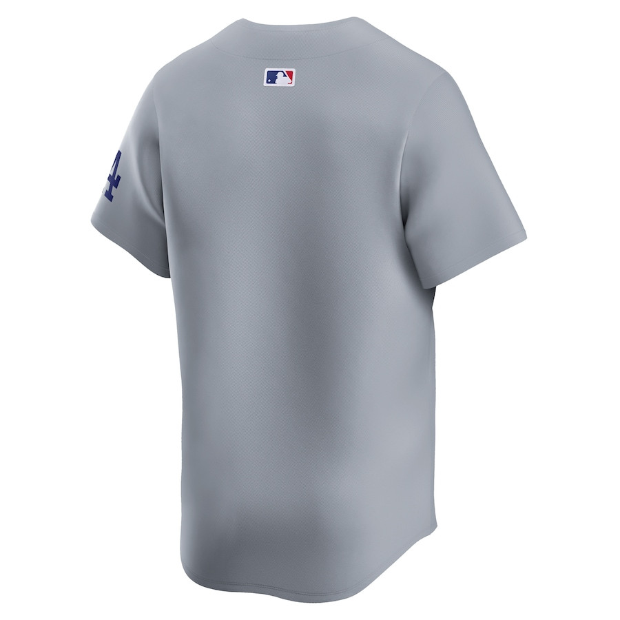 Los Angeles Dodgers Away Limited Gray MLB Jersey Men's