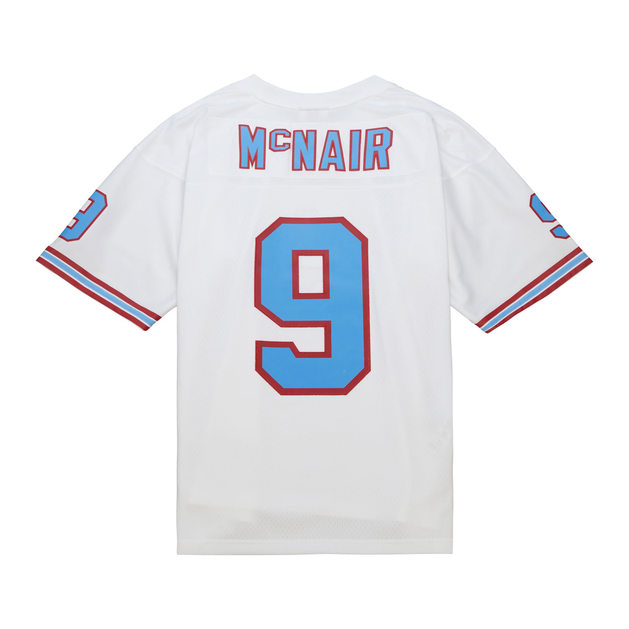 Tennessee Oilers Steve McNair Mitchell Ness White Legacy NFL Jersey Men's