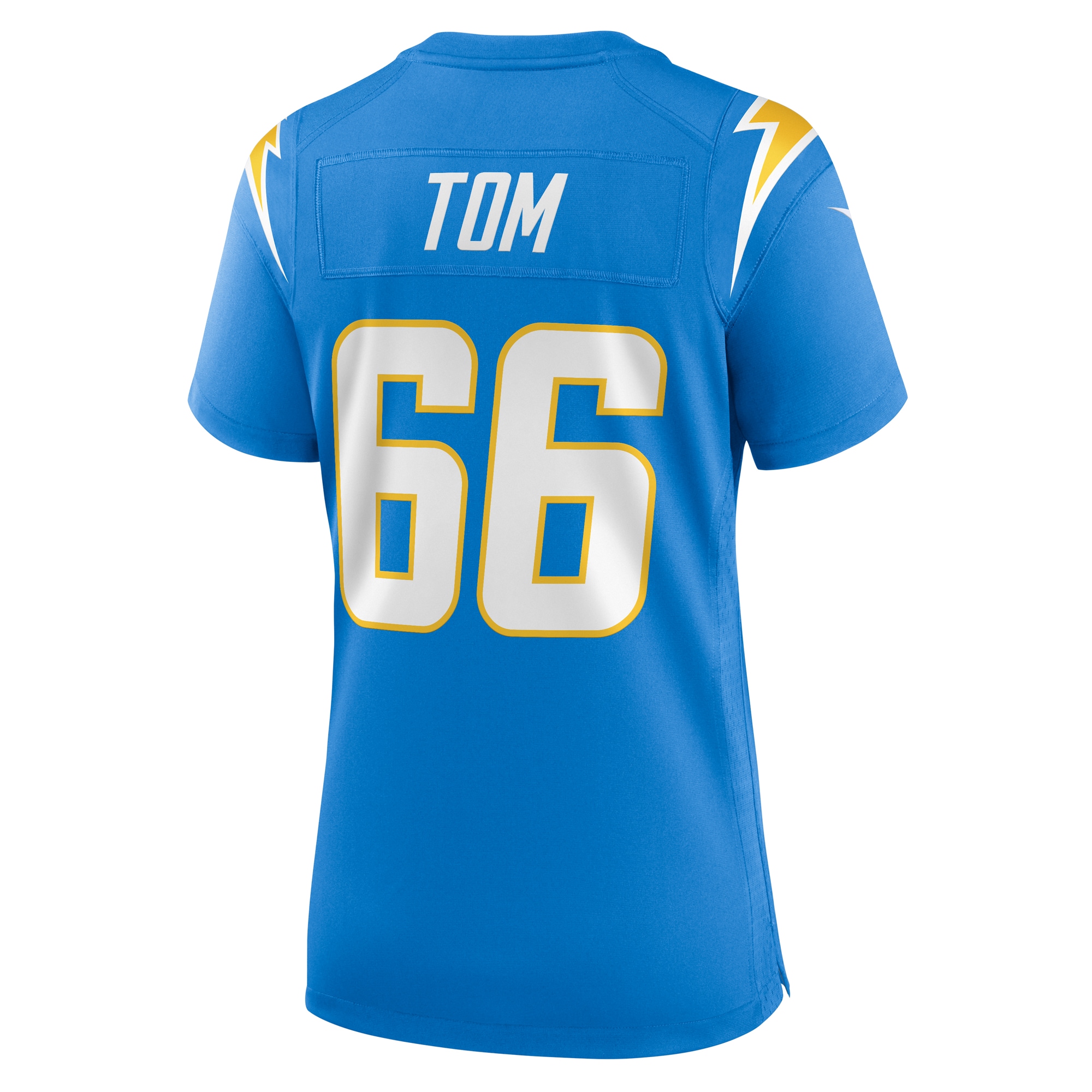 Los Angeles Chargers Cameron Tom Powder Blue Game NFL Jersey Women's