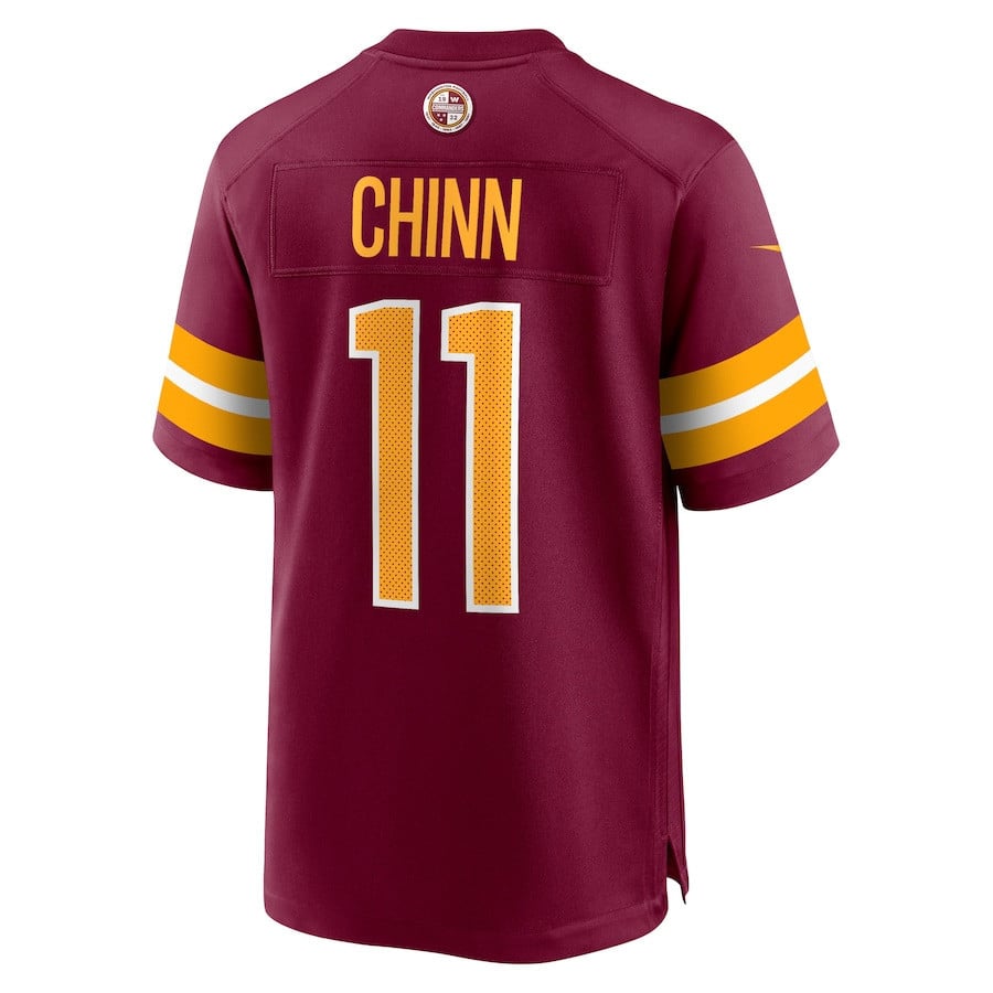 Jeremy Chinn #11 Washington Commanders Super Bowl LIX Burgundy NFL Jersey Youth