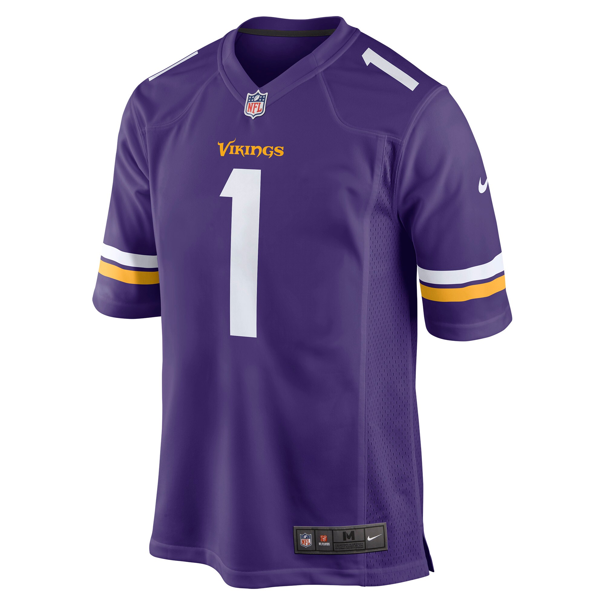 Minnesota Vikings Greg Joseph Purple Game NFL Jersey Men's