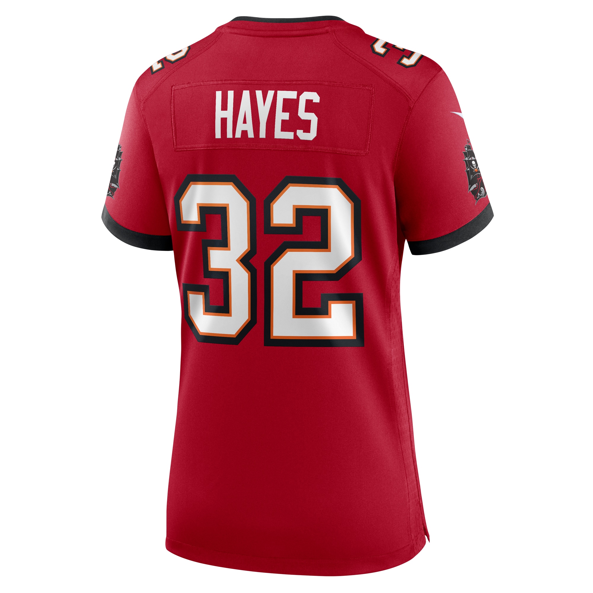 Tampa Bay Buccaneers Josh Hayes Red Game NFL Jersey Women's