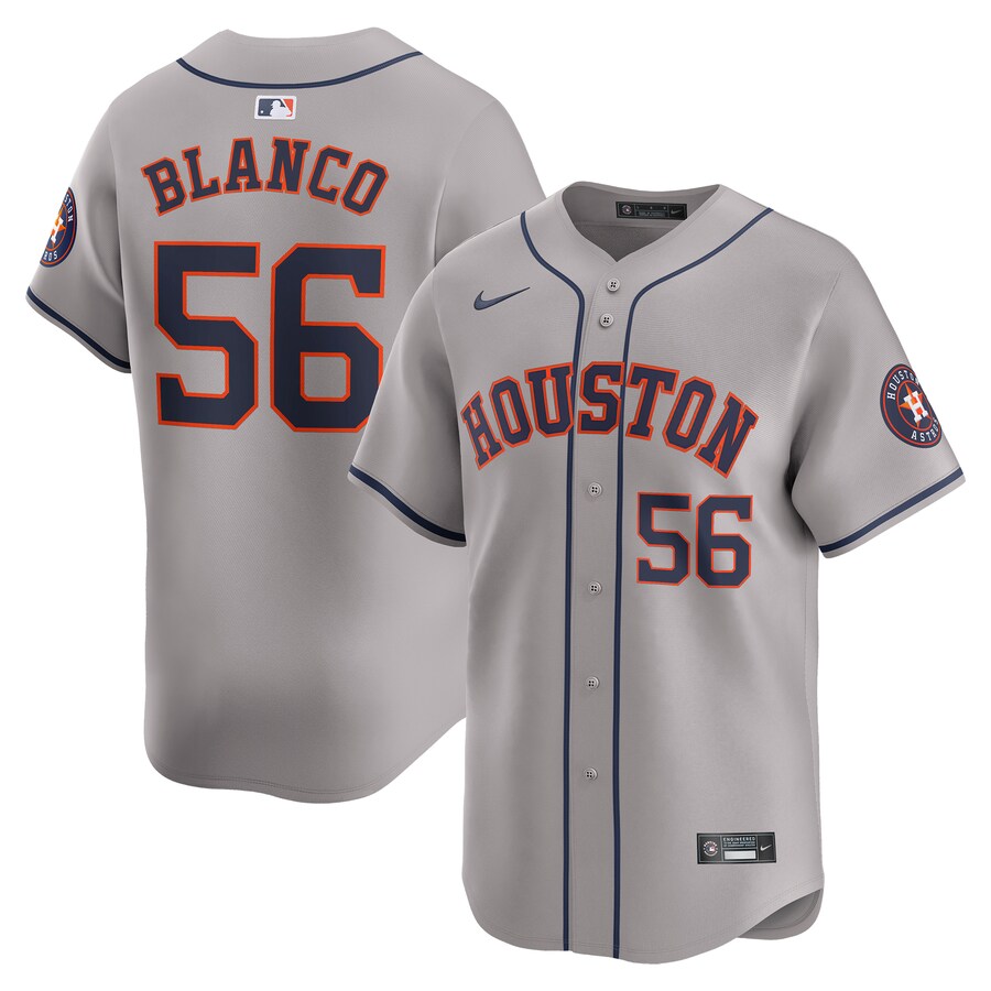Ronel Blanco Houston Astros Away Limited Player Jersey Gray