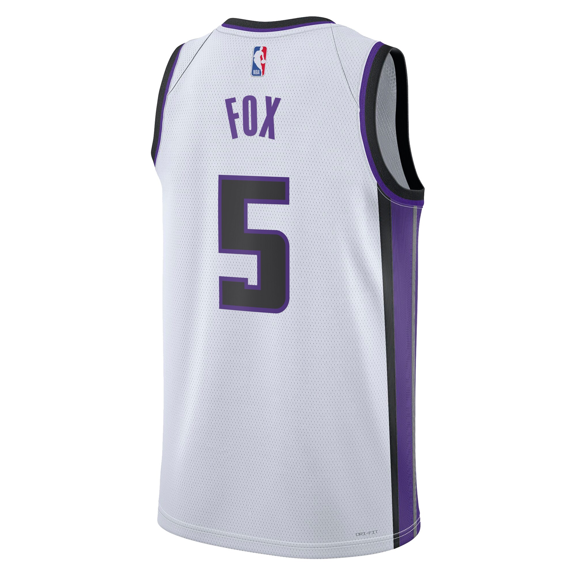 Camiseta Swingman Association Edition de los Sacramento Kings Blanco De'Aaron Fo Unisex NBA Jersey Unisex