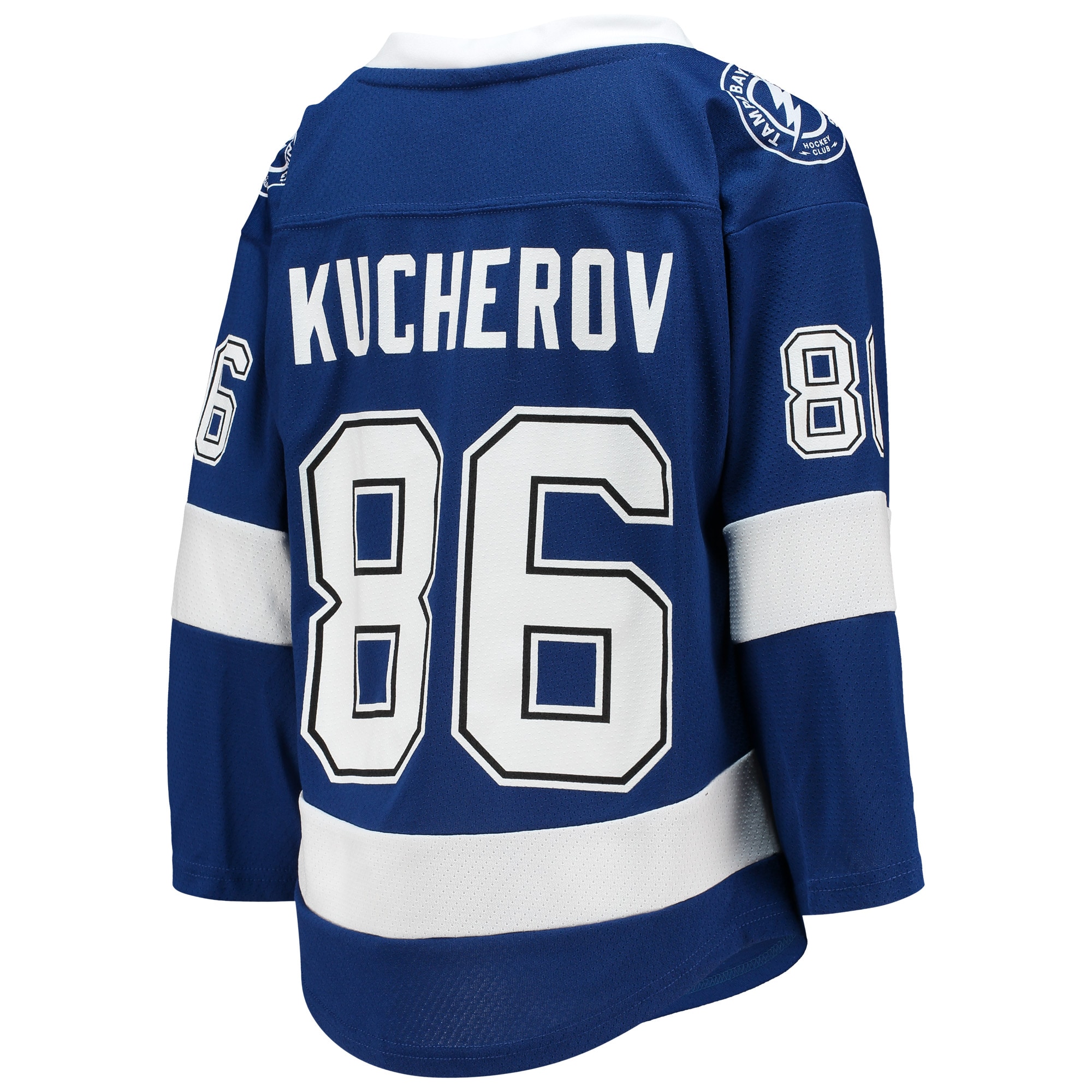 Tampa Bay Lightning Nikita Kucherov Blue Home Player NHL Jersey Youth