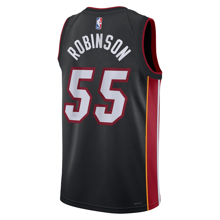 Duncan Robinson 55 Miami Heat Unisex Swingman Icon Edition Black NBA Jersey Unisex