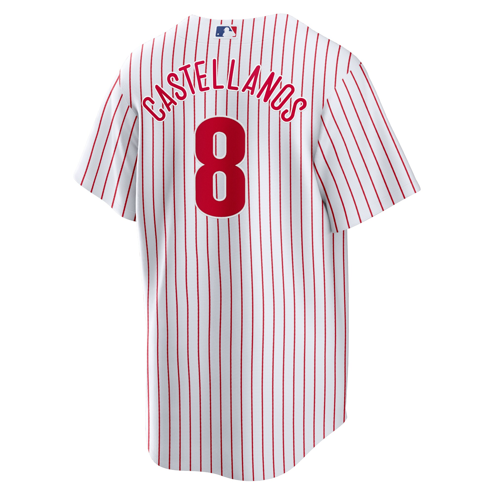 Philadelphia Phillies Nick Castellanos White Player MLB Jersey Men's