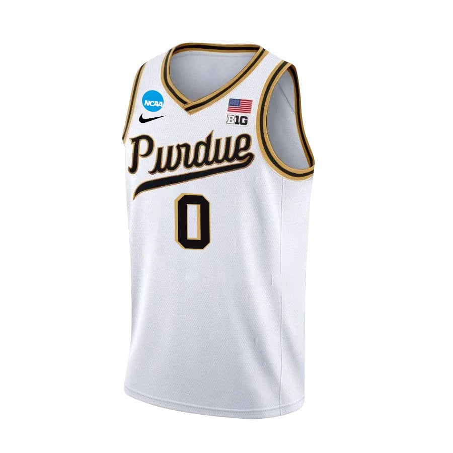 Mason Gillis 0 Purdue Boilermakers 2024 White Unisex NCAA Jersey Unisex