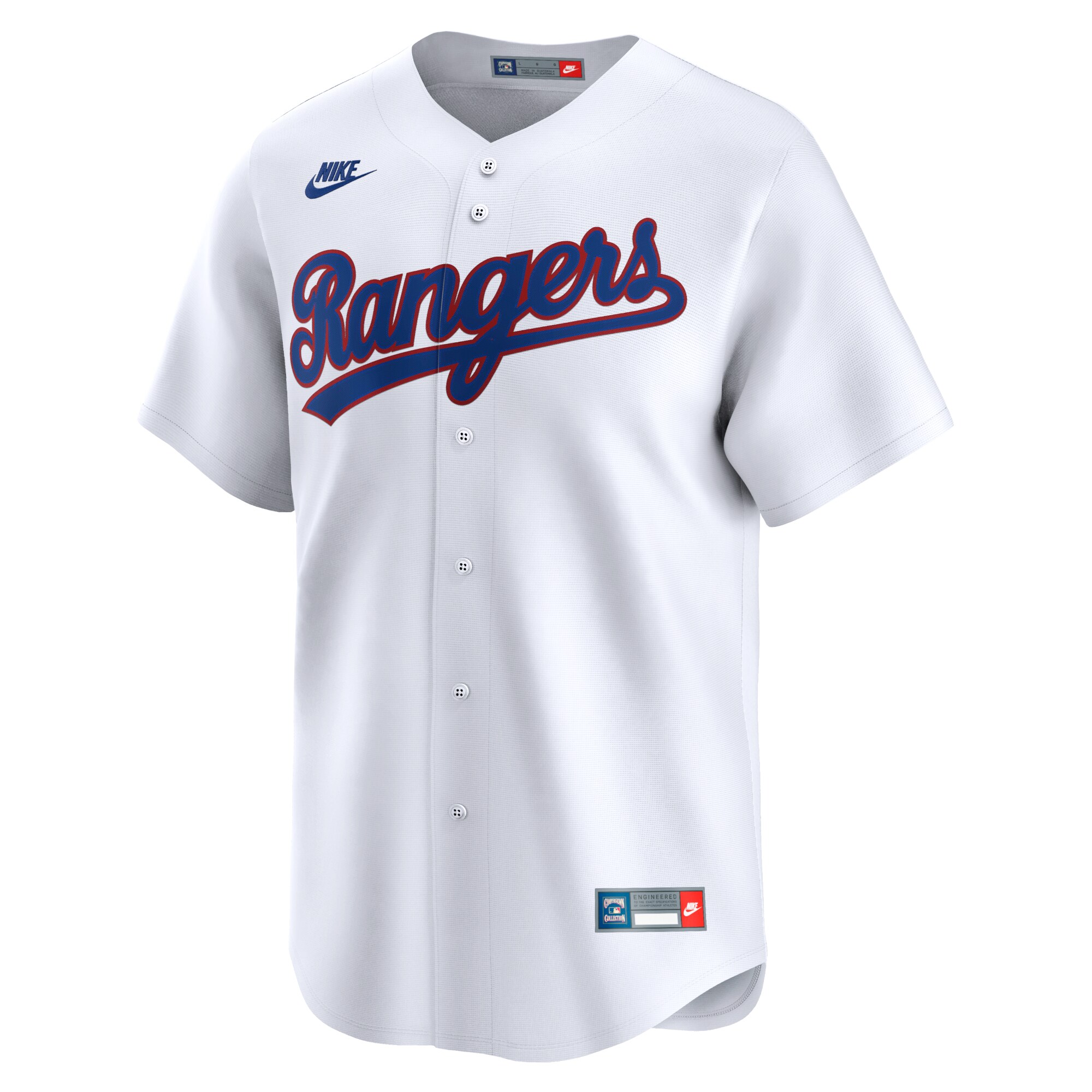 Texas Rangers White Cooperstown Collection Limited MLB Jersey Men's