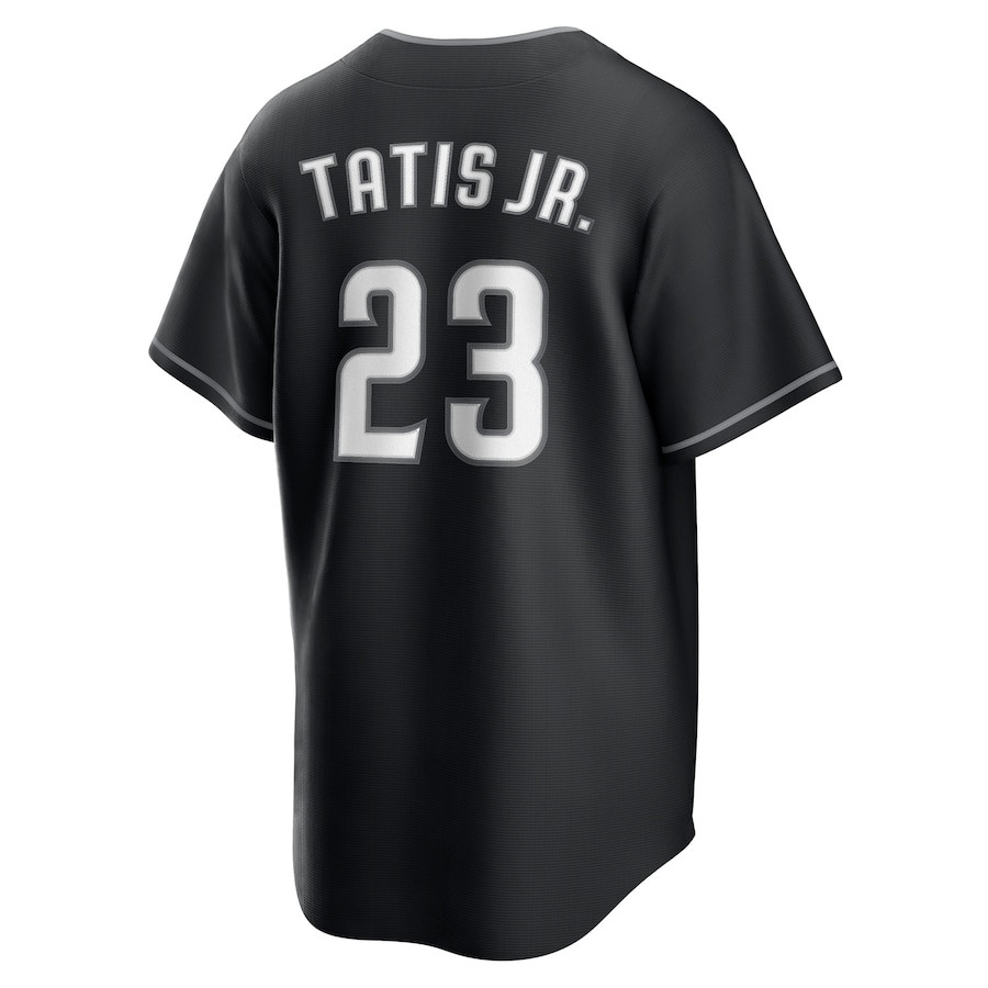 Fernando Tatis Jr. 23 San Diego Padres Black MLB Jersey Men's