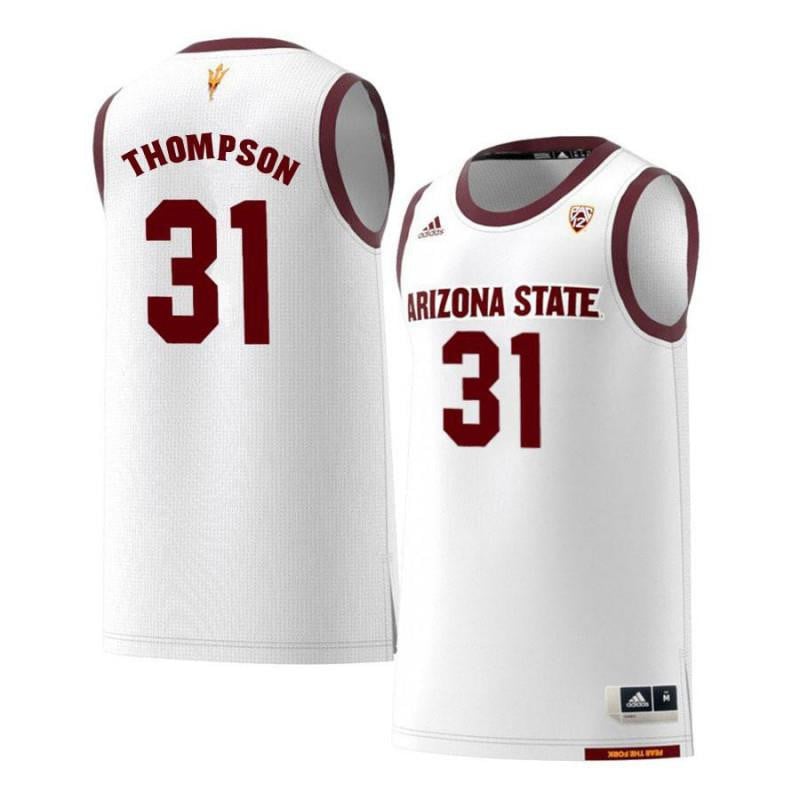 31 Trev Thompso White Retro Arizona State Sun Devils NCAA Jersey Men's