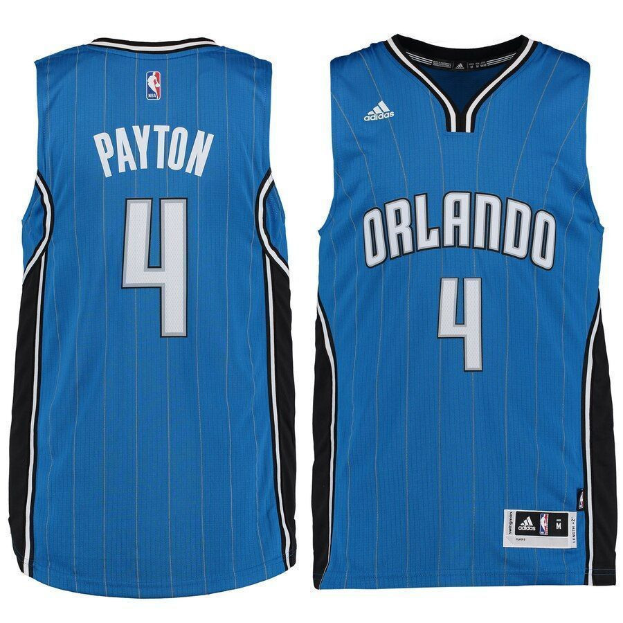 Elfrid Payton Orlando Magicc Swingman Climacool Blue NBA Jersey Men's