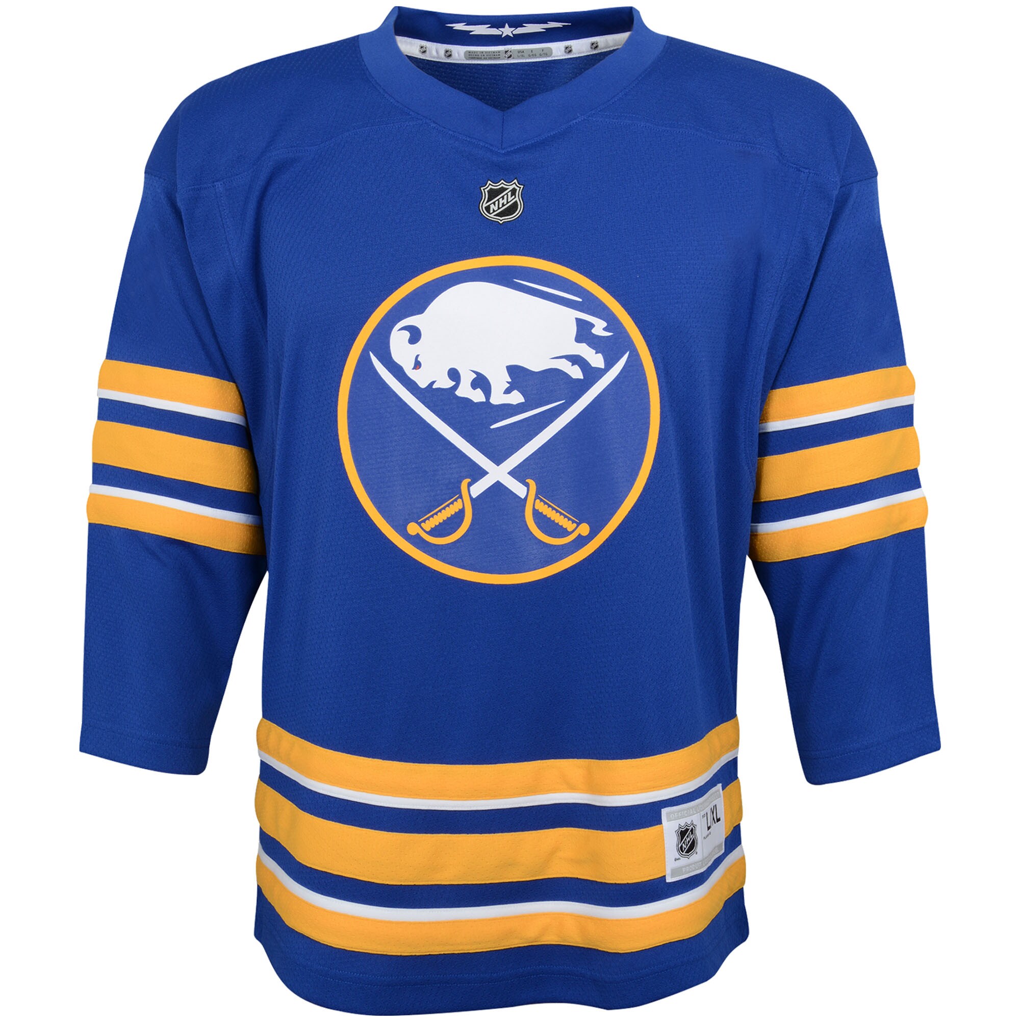 Buffalo Sabres Blue Home Custom NHL Jersey Youth