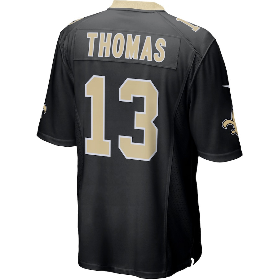 Michael Thomas 13 New Orleans Saints Game Black NFL Jersey Men's