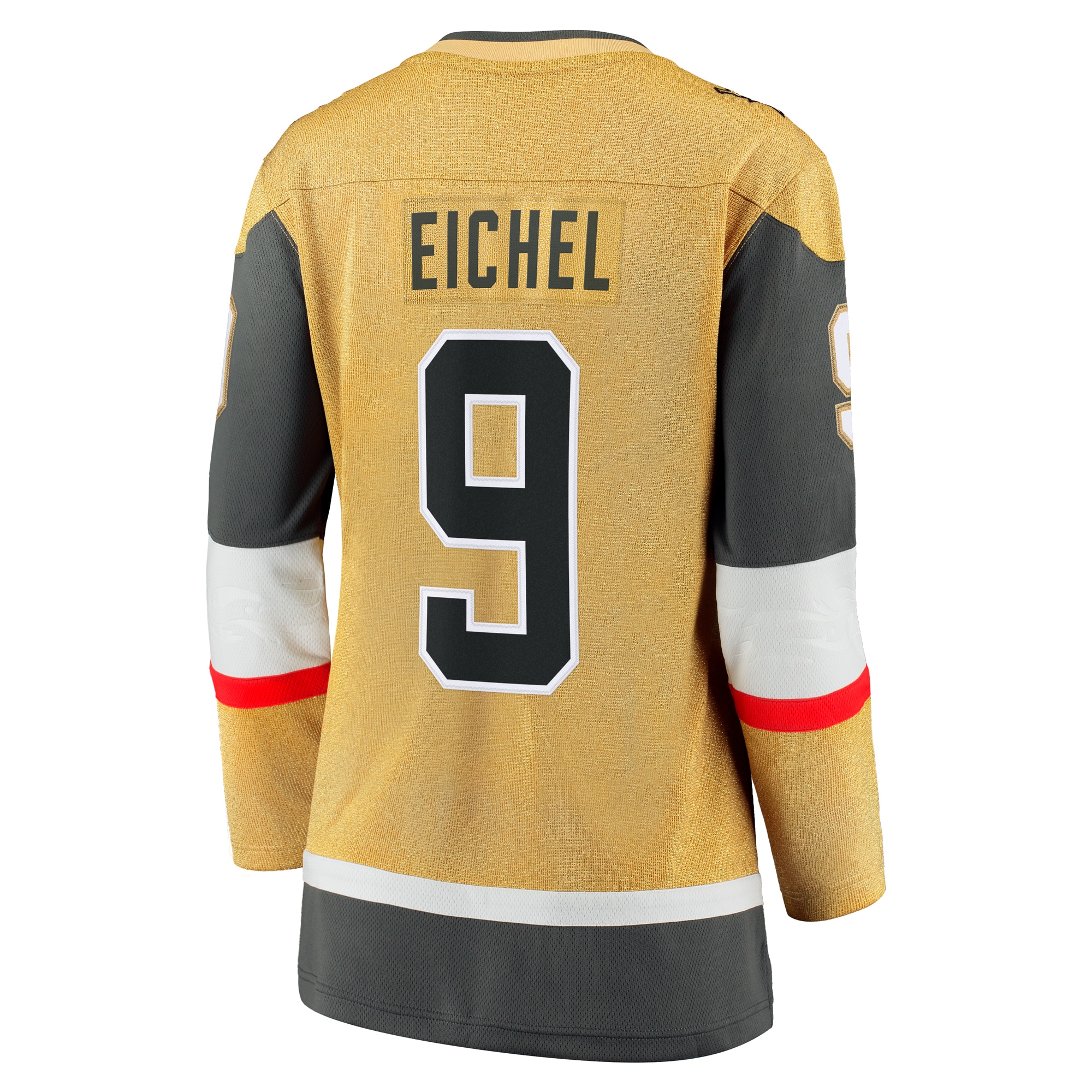 Vegas Golden Knights Jack Eichel Gold Home Breakaway Player NHL Jersey Women's