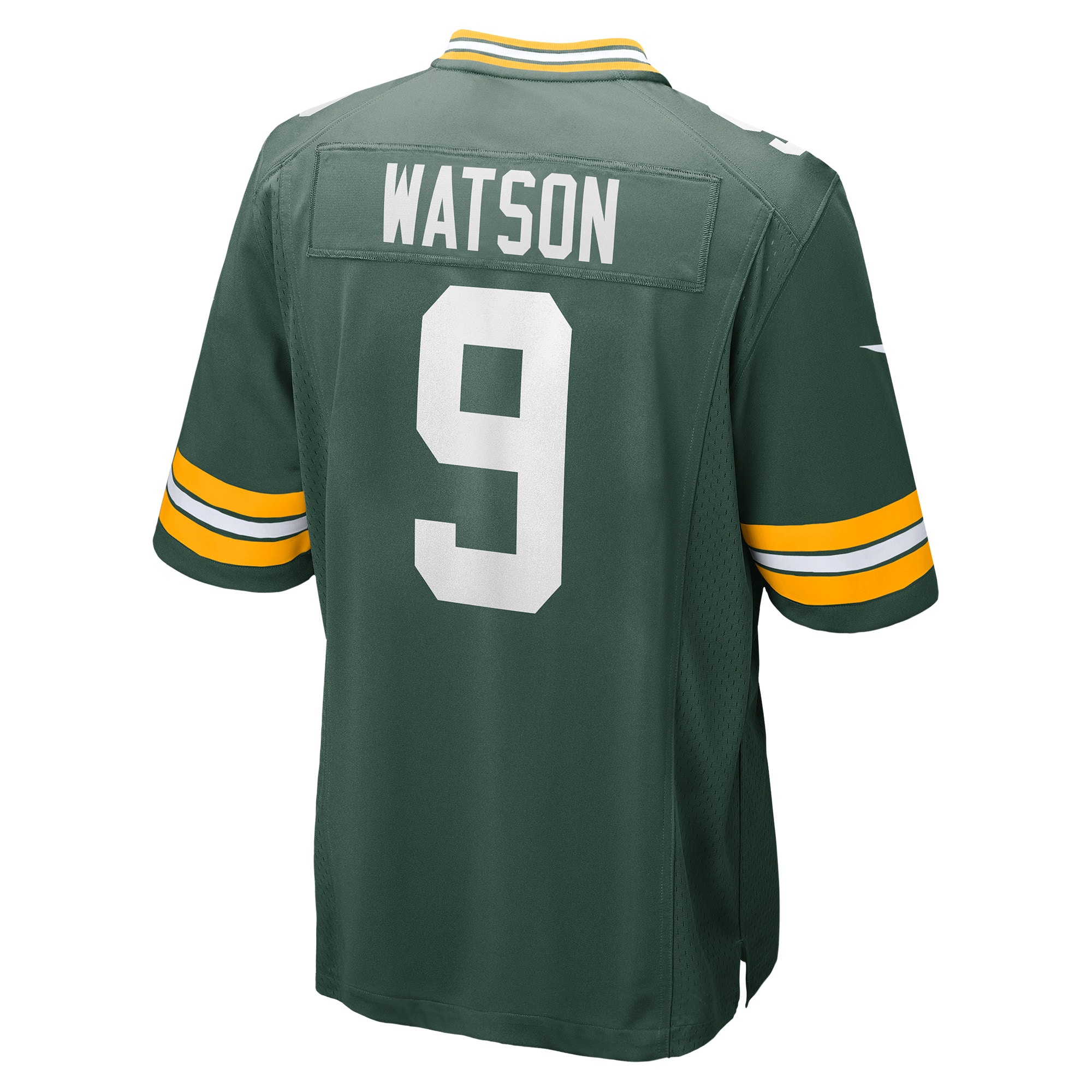 Green Bay Packers Christian Watson Green Game Player NFL Jersey Men's