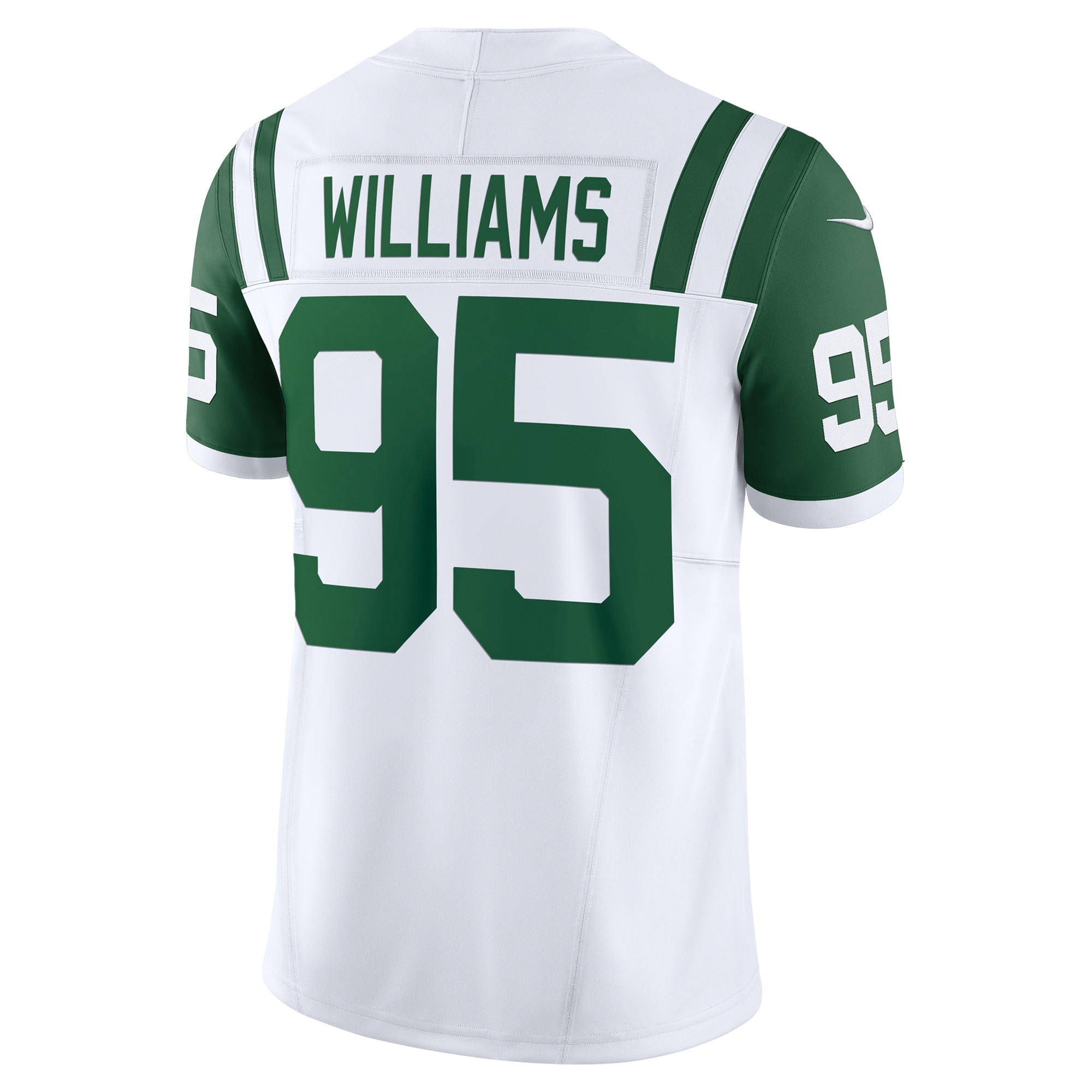 New York Jets Quinnen Williams White Classic Alternate Vapor F.U.S.E. Limited NFL Jersey Men's