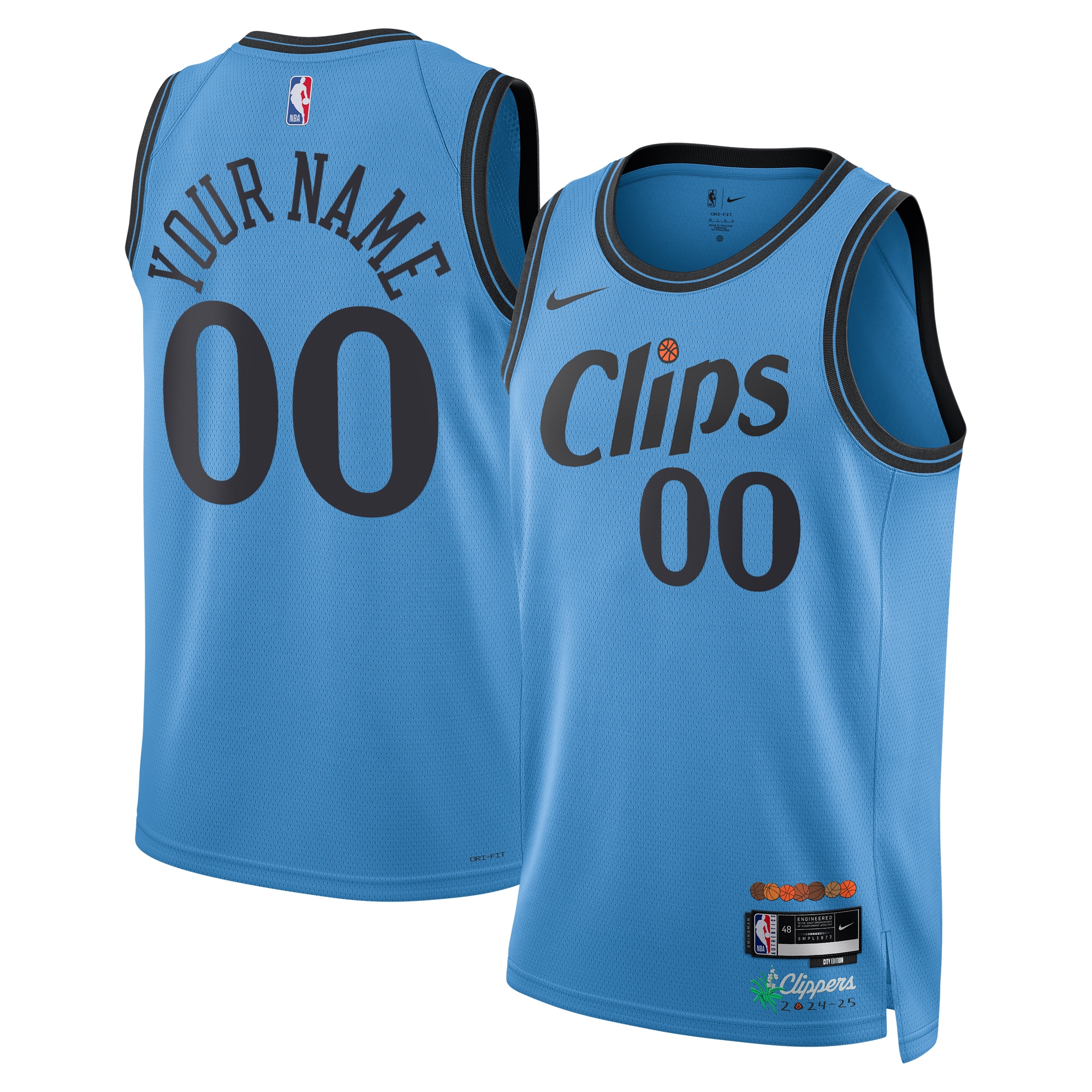 Los Angeles Clippers City Edition Swingman 2024 Custom Unisex NBA Jersey Unisex