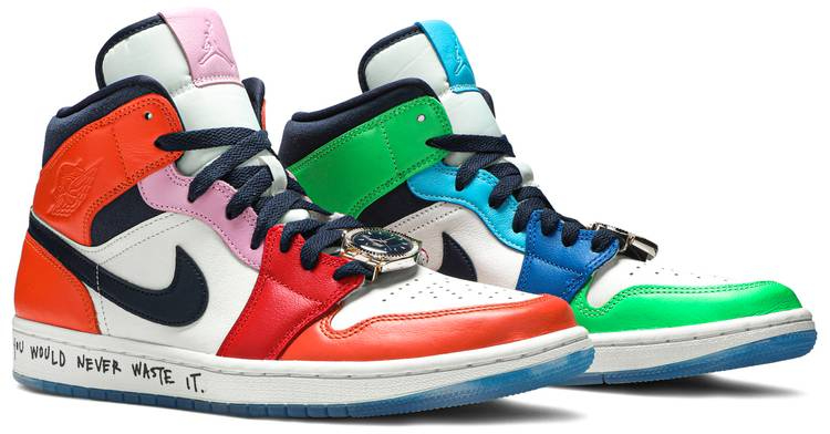 Melody Ehsani x Air Jordan 1 Mid Fearless CQ7629-100