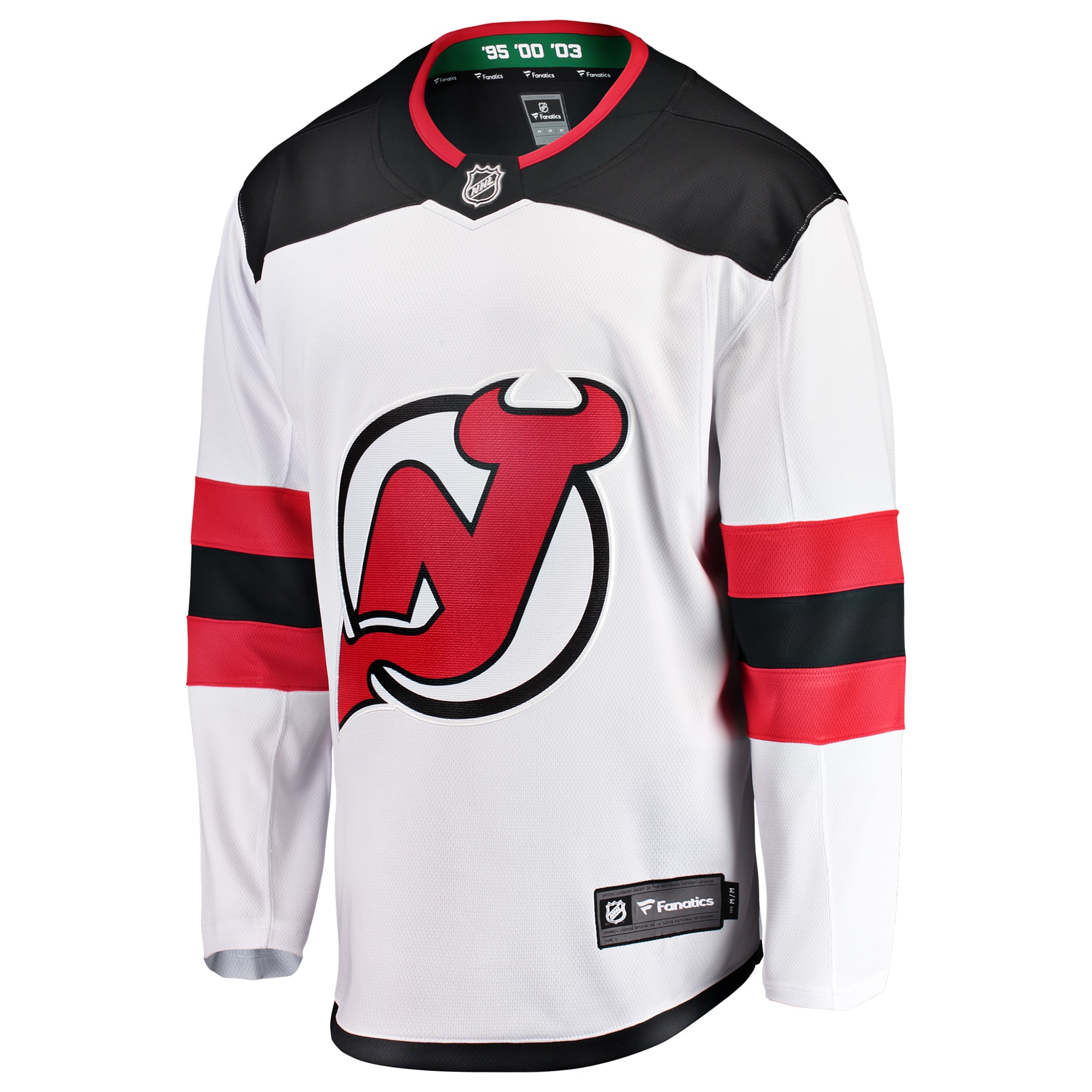 New Jersey Devils White Breakaway Away NHL Jersey Men's