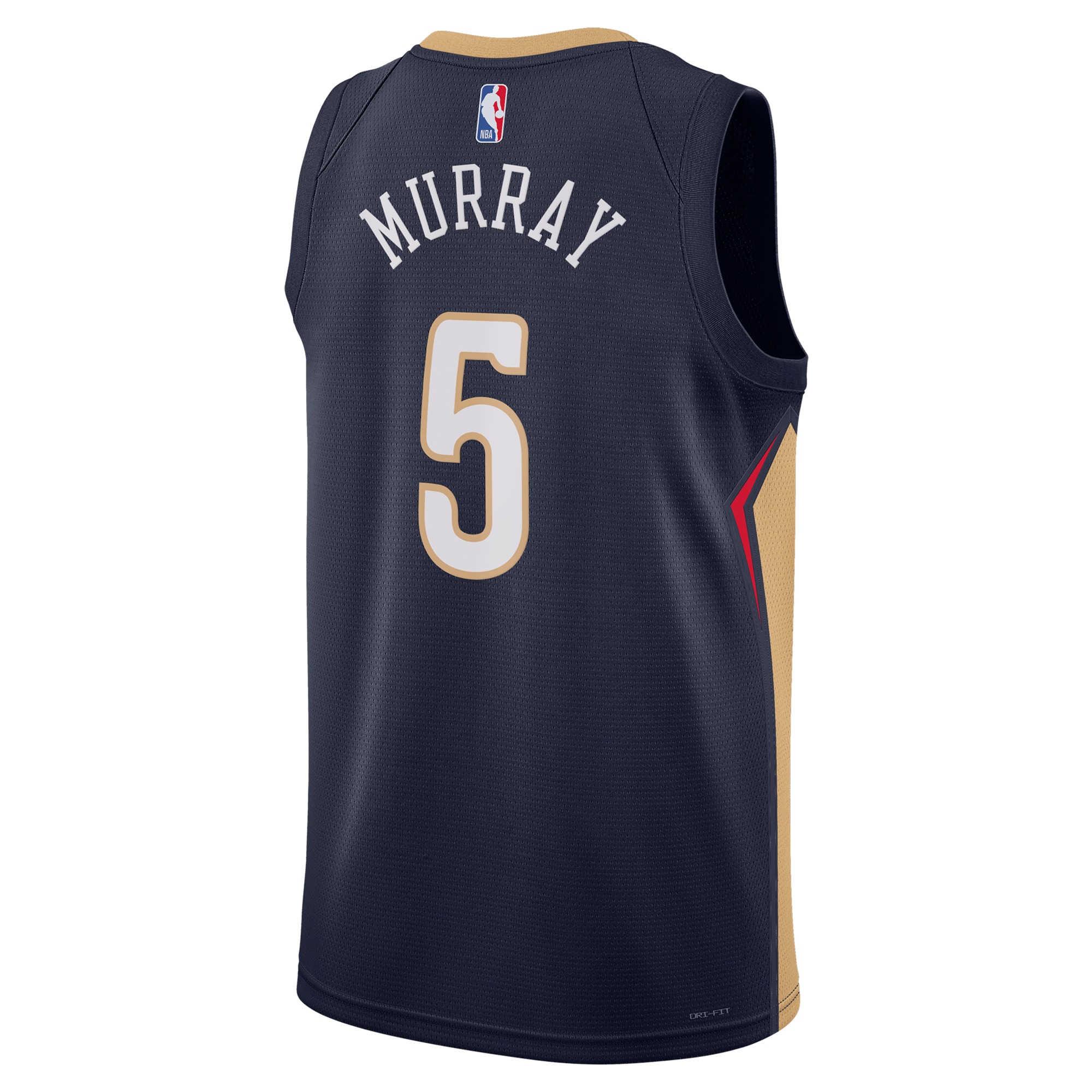 New Orleans Pelicans Icon Edition Swingman Navy Dejounte Murra Unisex NBA Jersey Unisex